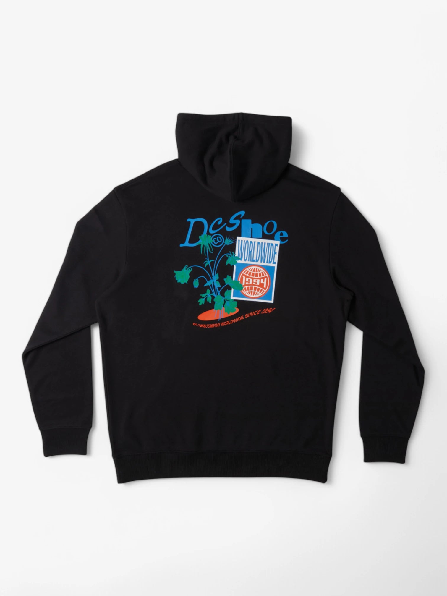 DC Density Transfer Black Hoodie - Men's & Women's Pullover Sweatshirt for Streetwear, Casual Wear & Winter Fashion