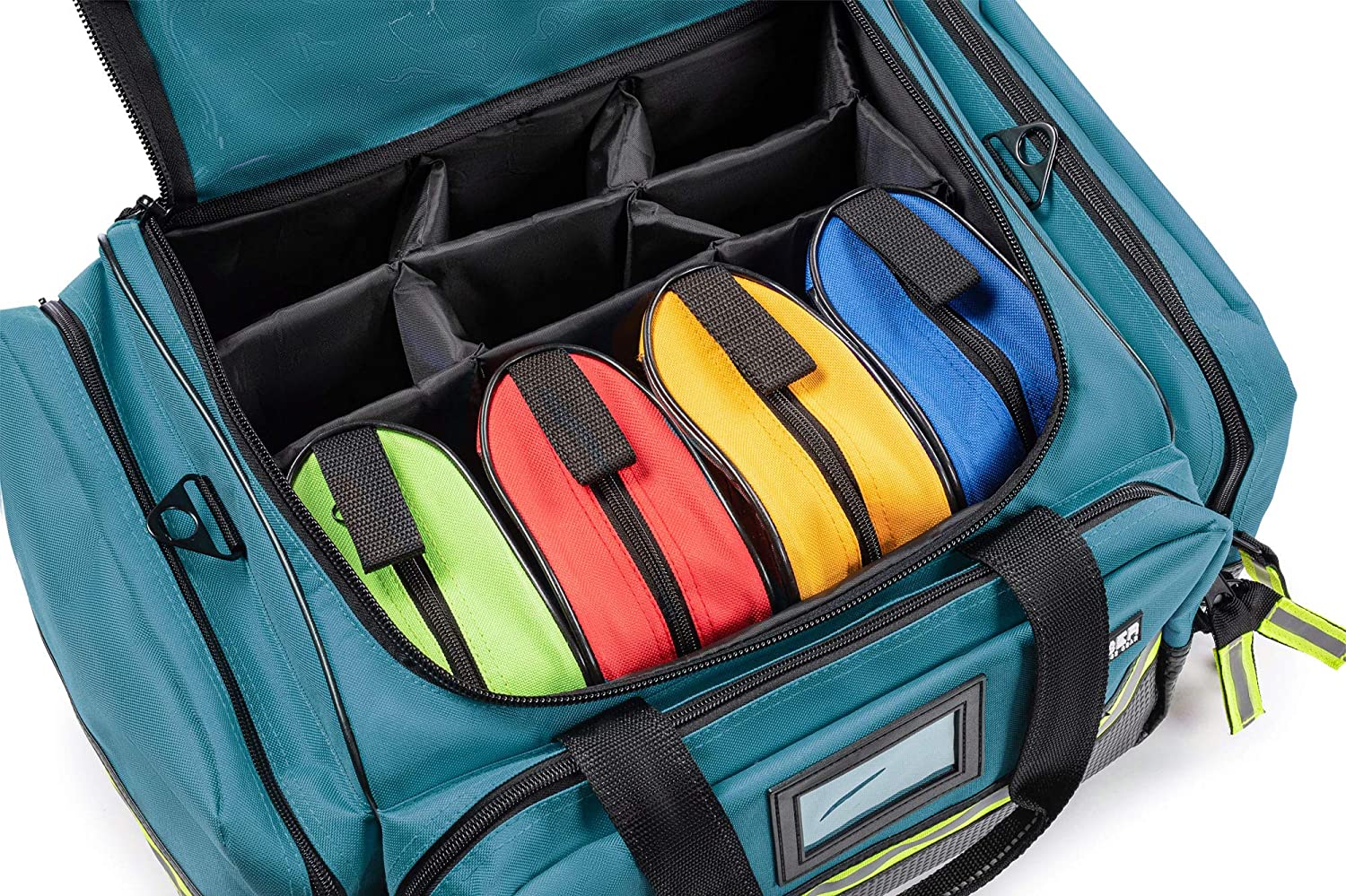 Scherber Premium First Responder Trauma Kit - Fully Stocked Emergency Medical Supplies for EMTs, Paramedics & First Aid | Ideal for Accidents, Emergencies & Outdoor Adventures
