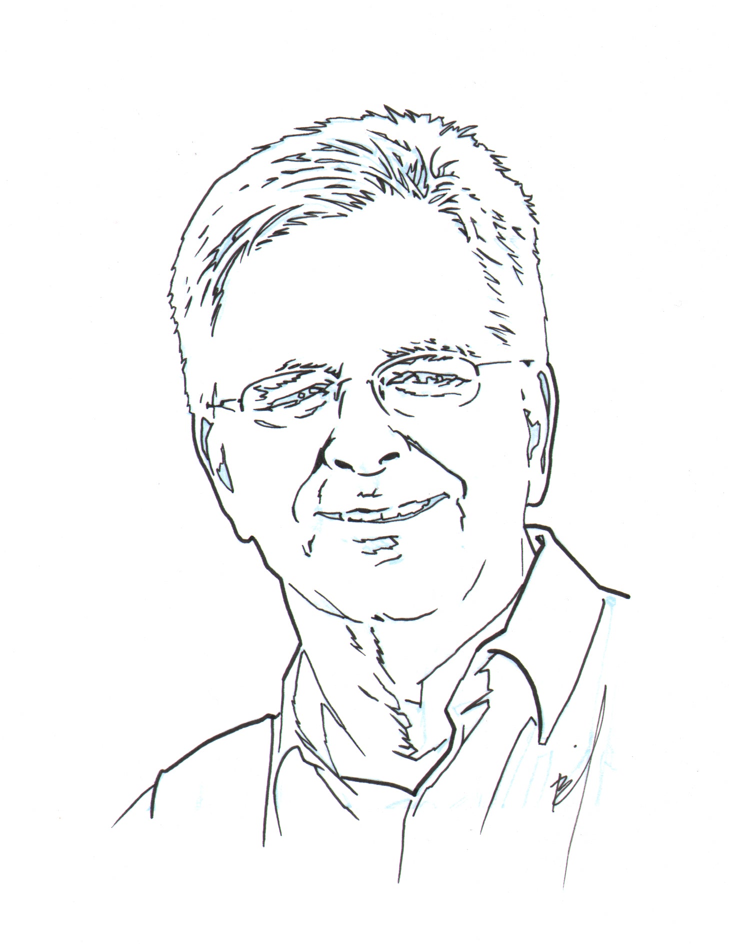 Rick Steves Ink Drawing Art Print - Travel Inspired Wall Decor for Home, Office & Gifts | Perfect for Travel Enthusiasts & Europe Lovers