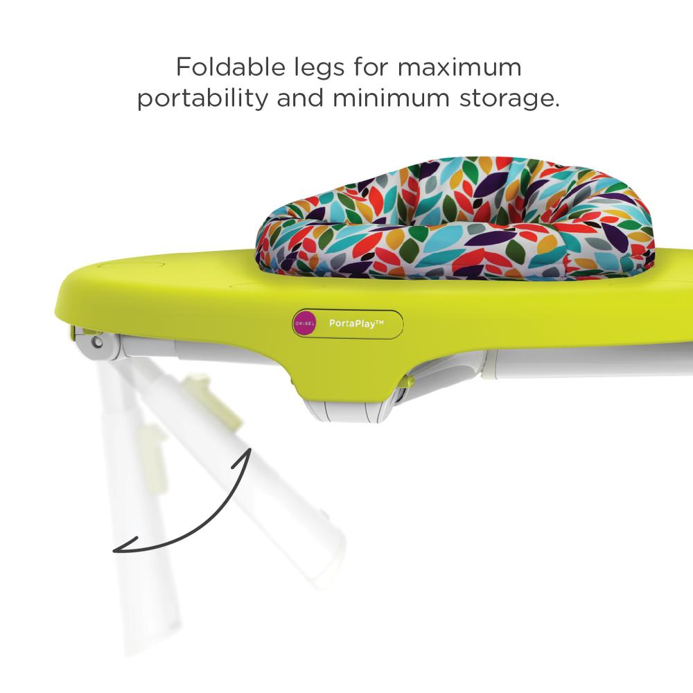 Oribel PortaPlay Baby Activity Center with 2 Stools - Interactive Play Gym for Infants & Toddlers - Perfect for Learning, Playtime, and Sensory Development at Home or Daycare