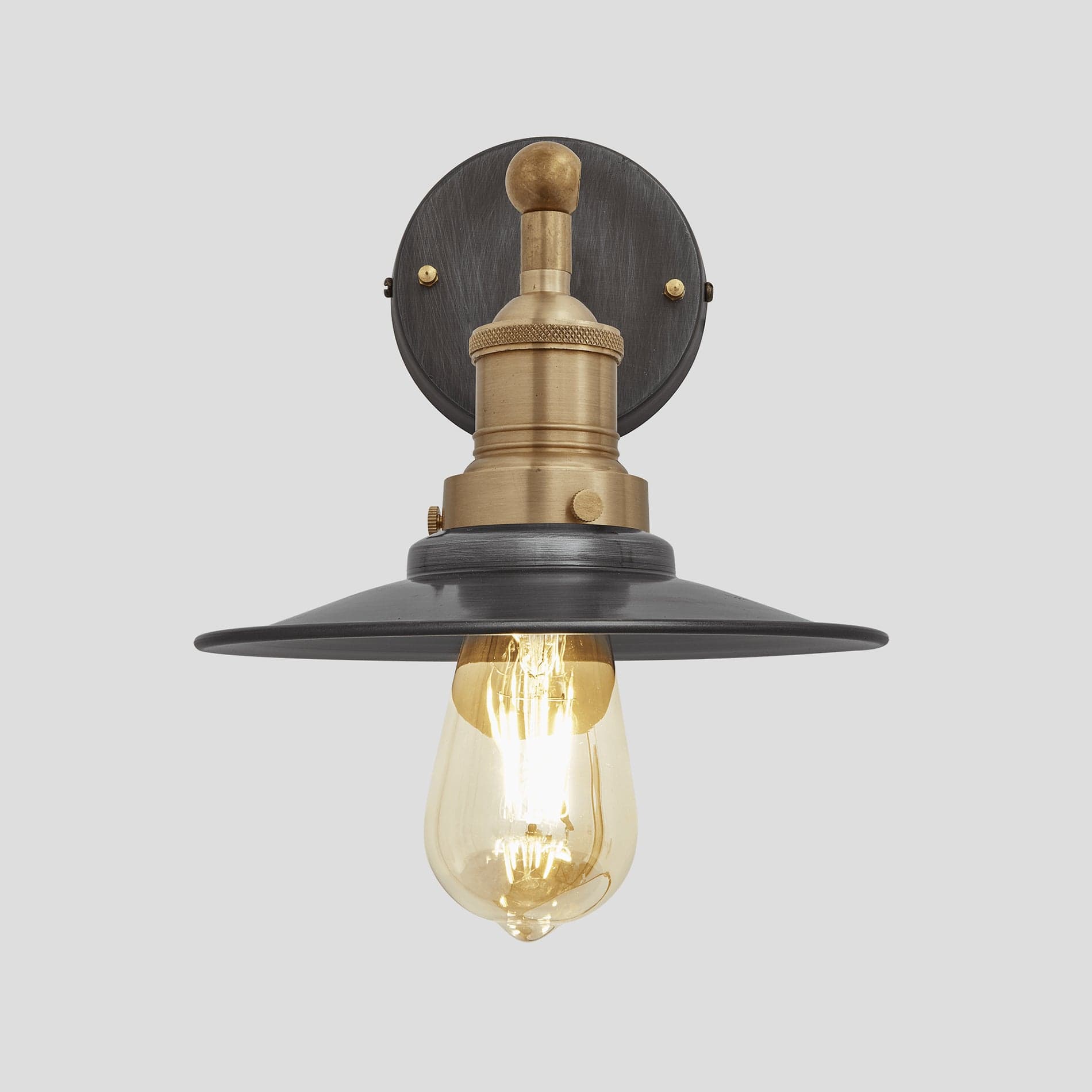 Brooklyn 8 Flat Outdoor Wall Light - Durable Weatherproof Exterior Sconce with Various Finishes - Perfect for Porch, Patio, Garage & Entryway Lighting