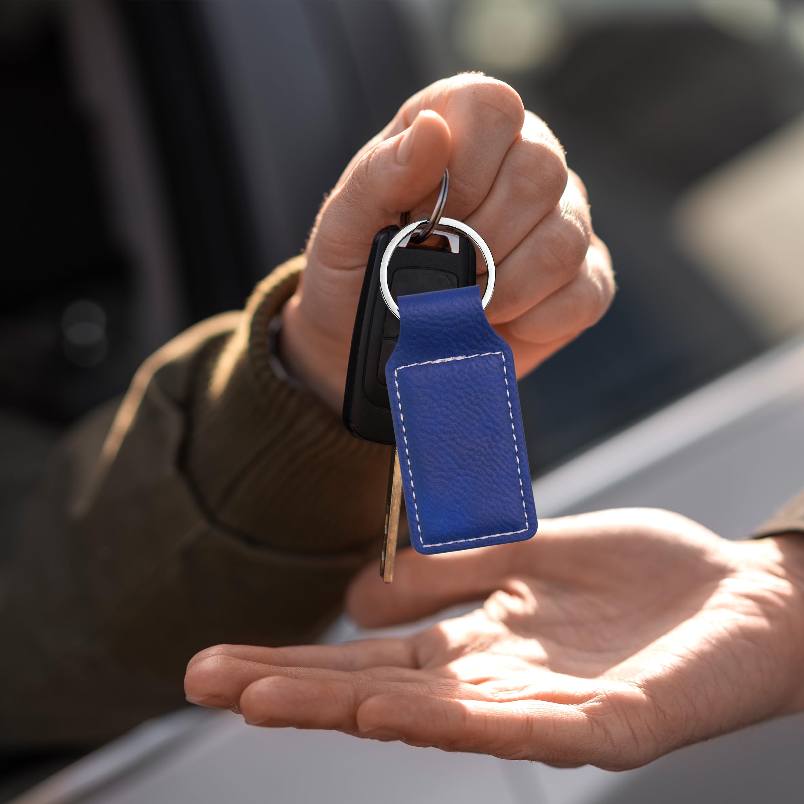 LaserGram Custom Engraved Rectangle Keychain - Tuna Fish Design - Personalized Gift for Fishing Lovers - Perfect for Keys, Backpacks, and Gifts