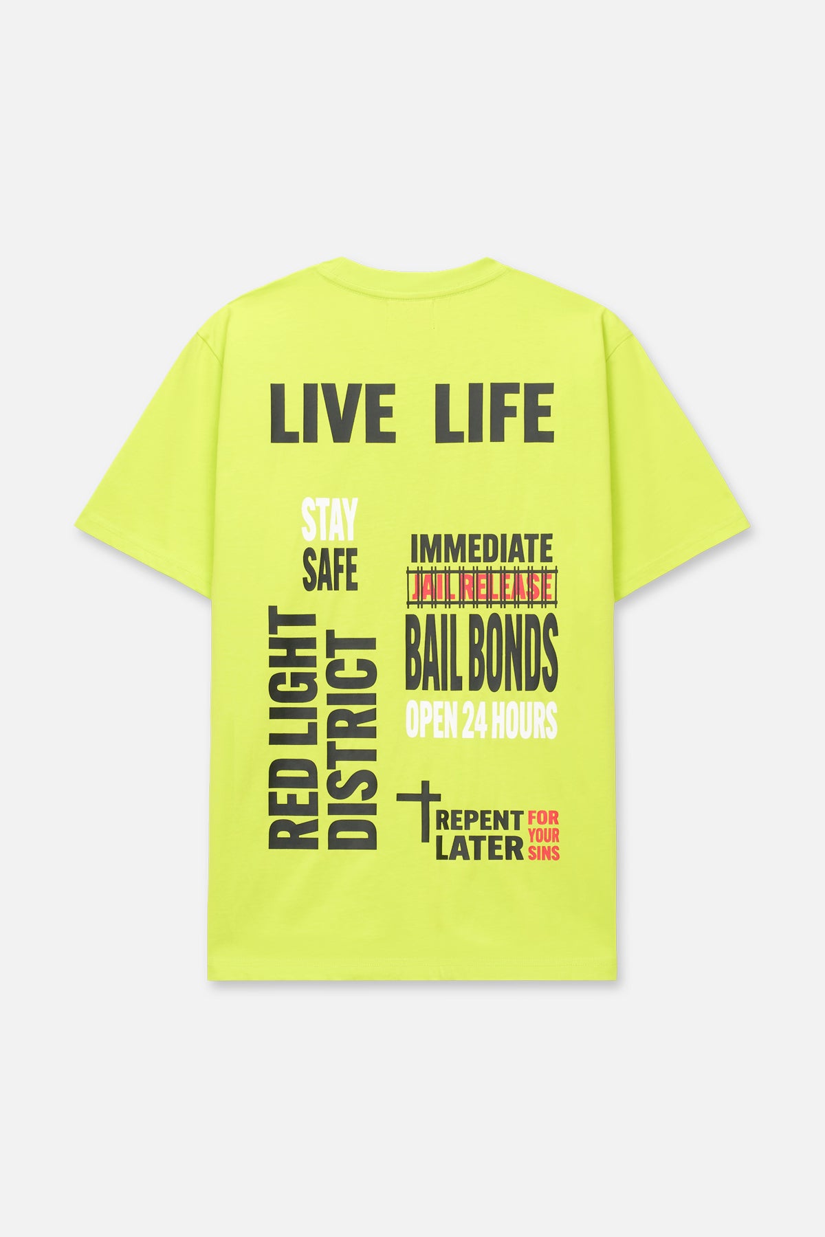 Liam Short Sleeve T-Shirt | Neon RTA Underground Style | Perfect for Streetwear, Rave Outfits & Urban Fashion