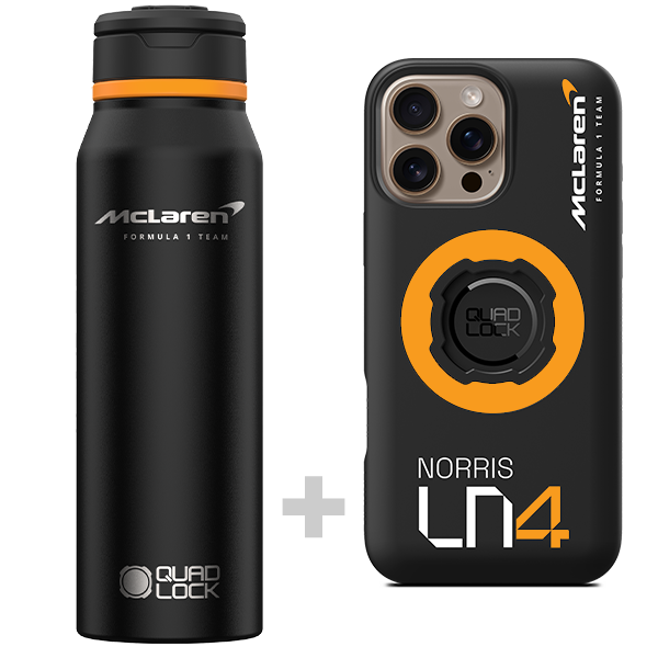 MAG Bottle Kits - Lando Norris Edition | Insulated Stainless Steel Water Bottle for Sports, Gym & Outdoor Activities