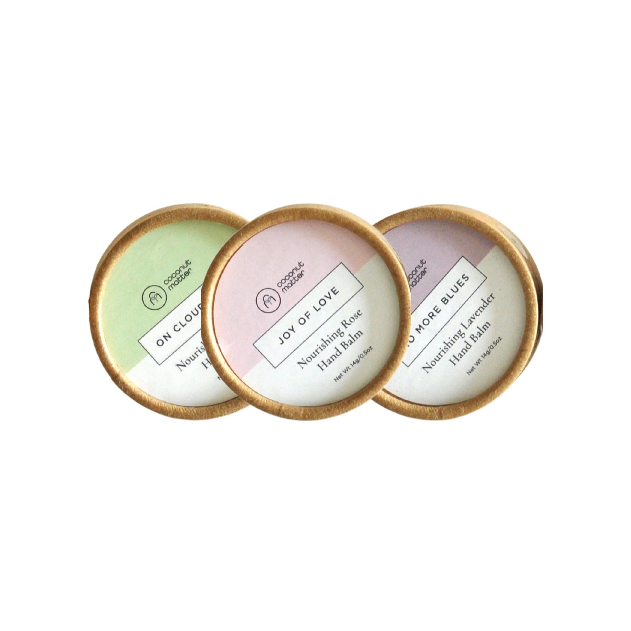 Ultra-Moisturizing Hand Balm 3 Pack - Natural & Nourishing for Dry, Cracked Skin - Perfect for Winter Care, Travel & Daily Hydration