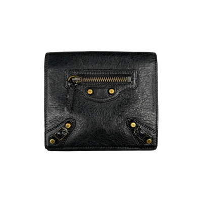 The Journey of Elegance: A Tale of the BALENCIAGA Motorcycle Zip Wallet