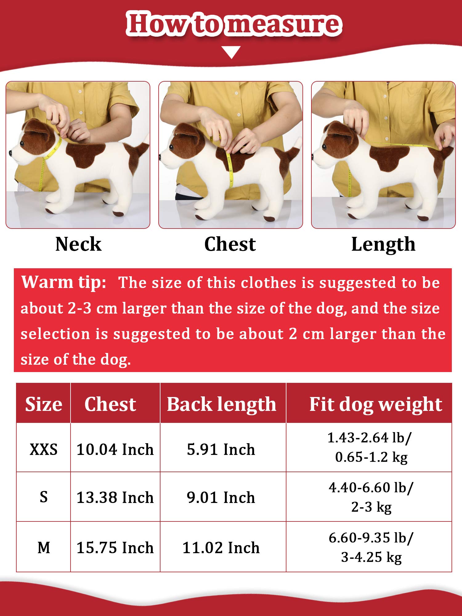 Syhood 4-Piece Small Dog Sweater Set - Warm Winter Hoodie & Coat Outfit with Hat for Chihuahuas and Small Dogs (Medium) - Cozy Indoor/Outdoor Pet Clothing for Cold Weather Walks