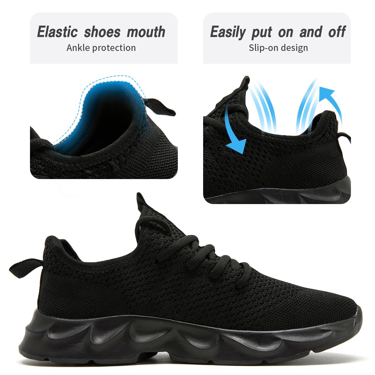 Women's Lightweight Breathable Running Shoes - Non-Slip Gym Sneakers for Workout, Sports, Walking & Tennis | Perfect for Jogging, Training & Casual Wear