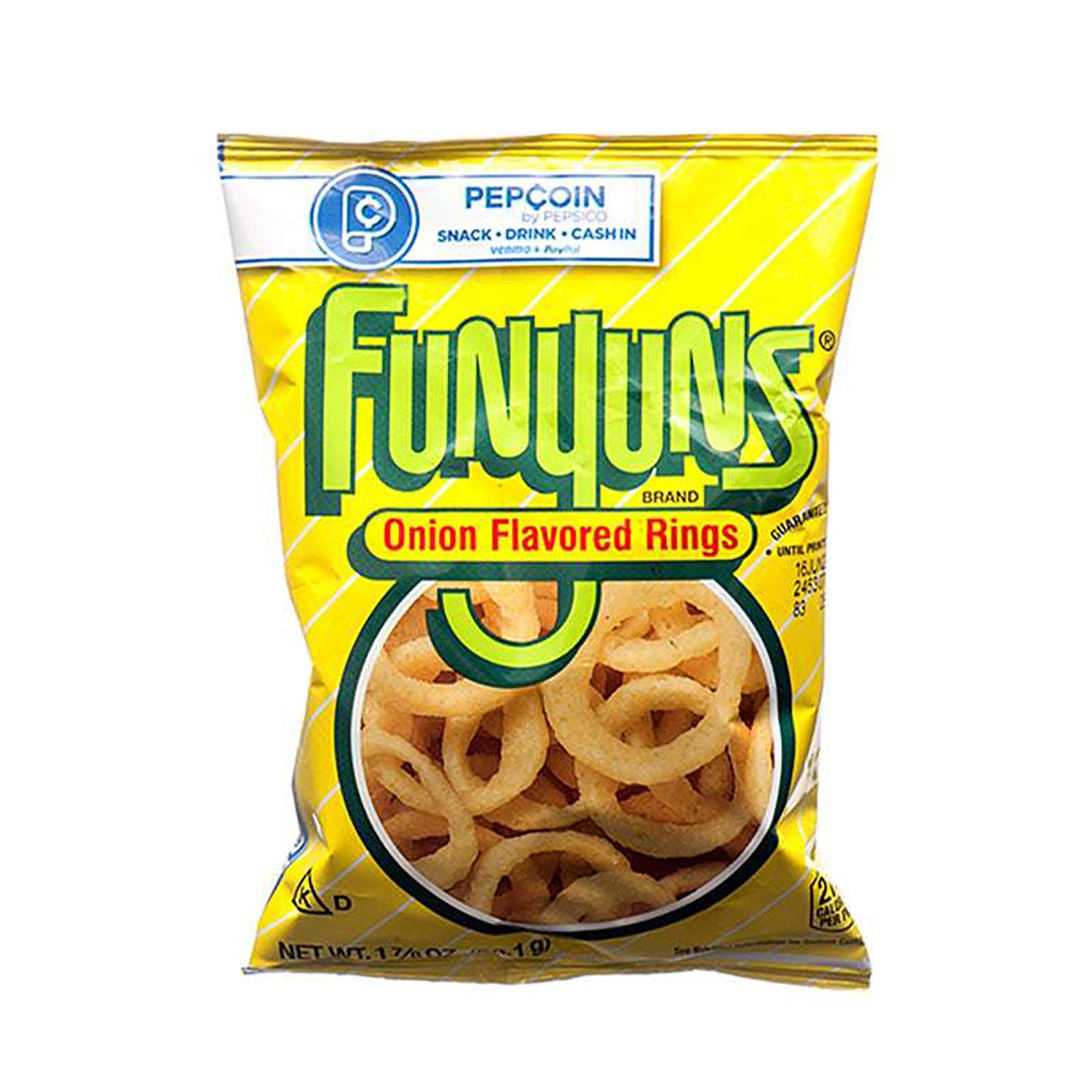 Frito Lay Funyuns Original Onion Flavored Rings - 64 Count Bulk Case | Perfect for Parties, Snacking & Vending Machines