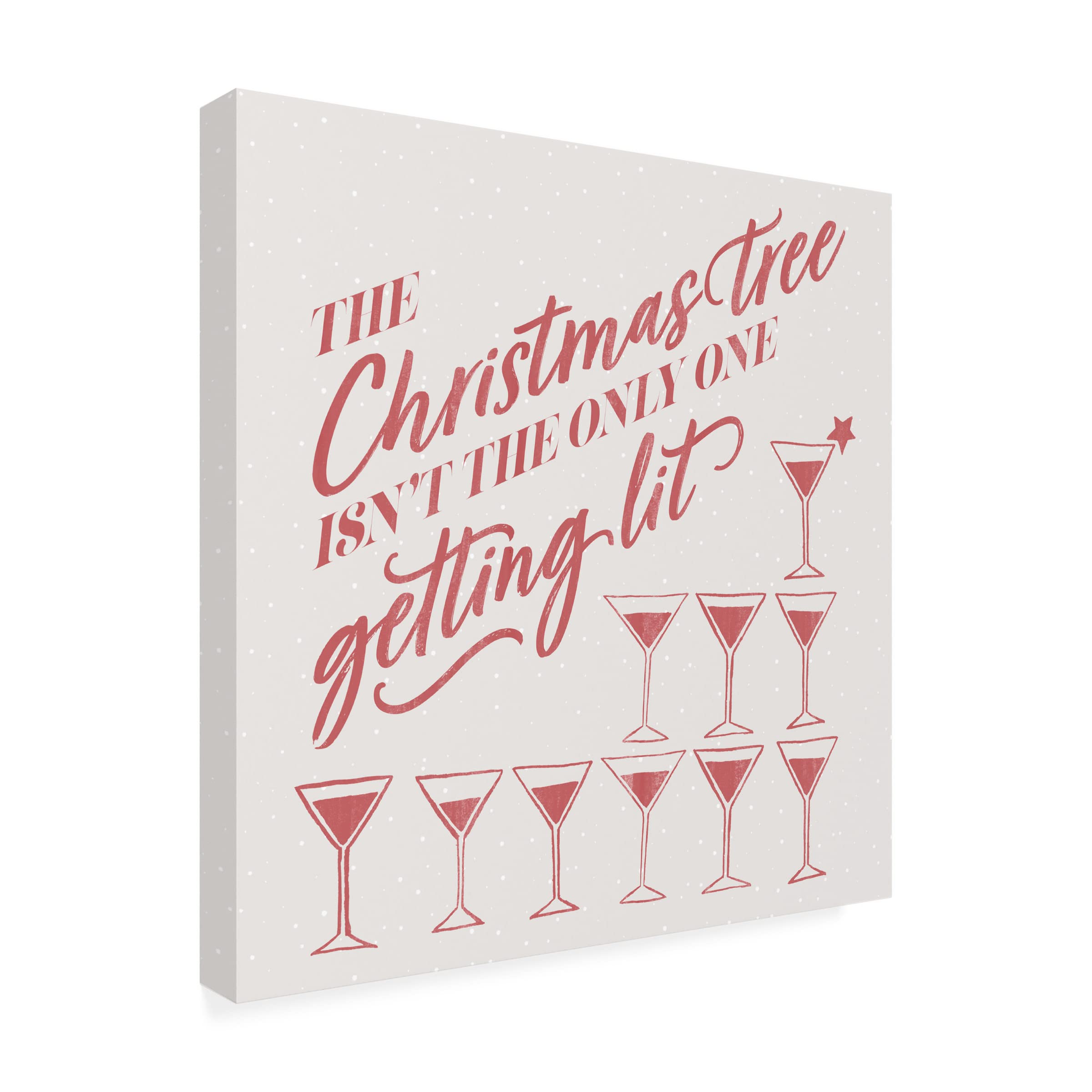 Grace Popp 'Holiday Party I' Canvas Wall Art - Premium Trademark Fine Art Print for Home & Office Decor - Perfect for Living Rooms, Bedrooms & Holiday Gifting