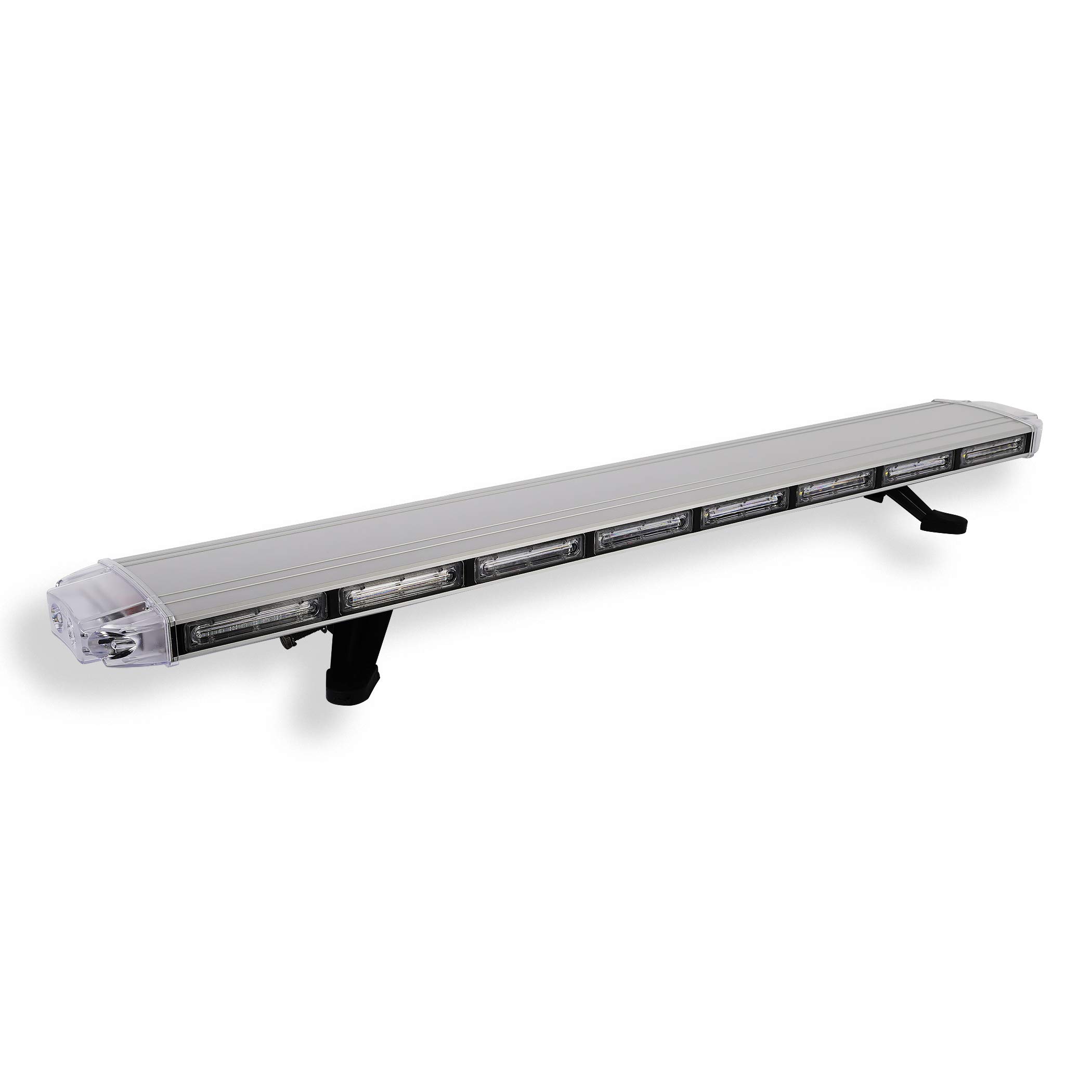 Condor Linear Emergency 3 Watt LED Light Bar 40 Inch Amber/White - Heavy Duty Vehicle Safety Lighting for Trucks, Emergency Vehicles & Off-Road Use