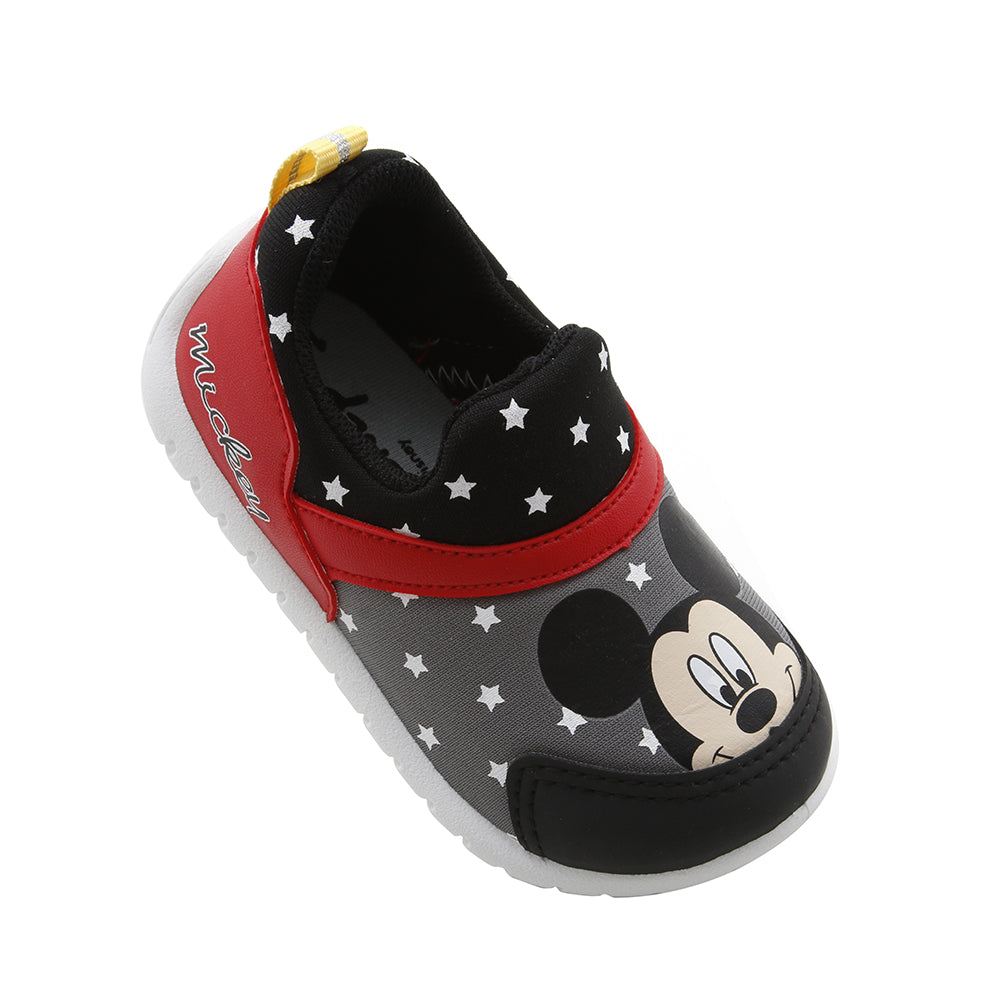 Disney Mickey Mouse Sneakers for Men & Women - Comfortable Grey Casual Shoes for Walking, Running & Everyday Wear
