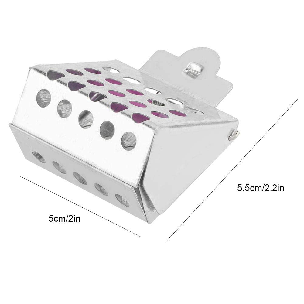 Yosoo Galvanized Iron Queen Bee Cage Clip - Beekeeping Tool for Queen Bee Catcher & Beekeepers | Perfect for Hive Management, Swarm Control & Bee Breeding