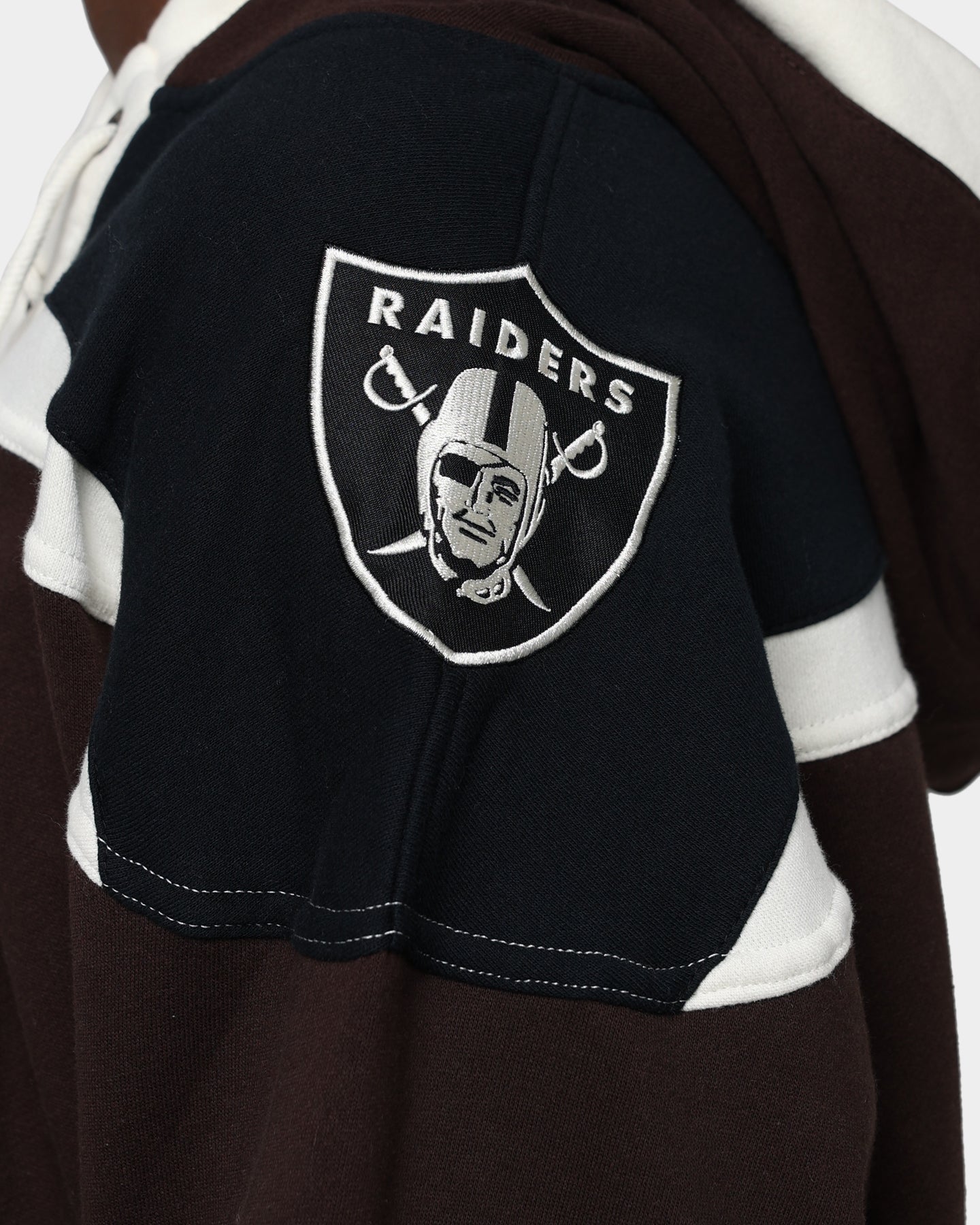47 Brand Las Vegas Raiders Superior Lacer Hoodie Brown - NFL Fan Apparel for Game Day & Casual Wear