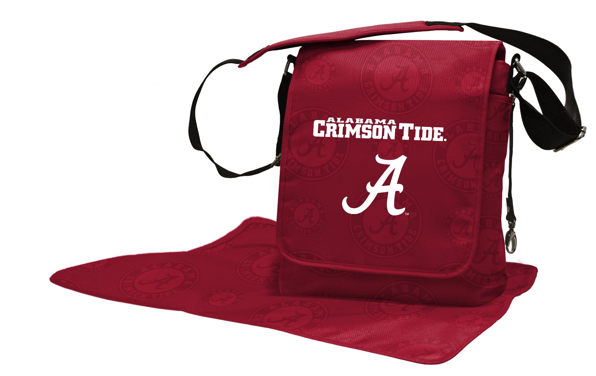 Lil Fan Diaper Messenger Bag - Stylish & Functional Diaper Bag for College Moms, Perfect for Baby Essentials, Books & Campus Life