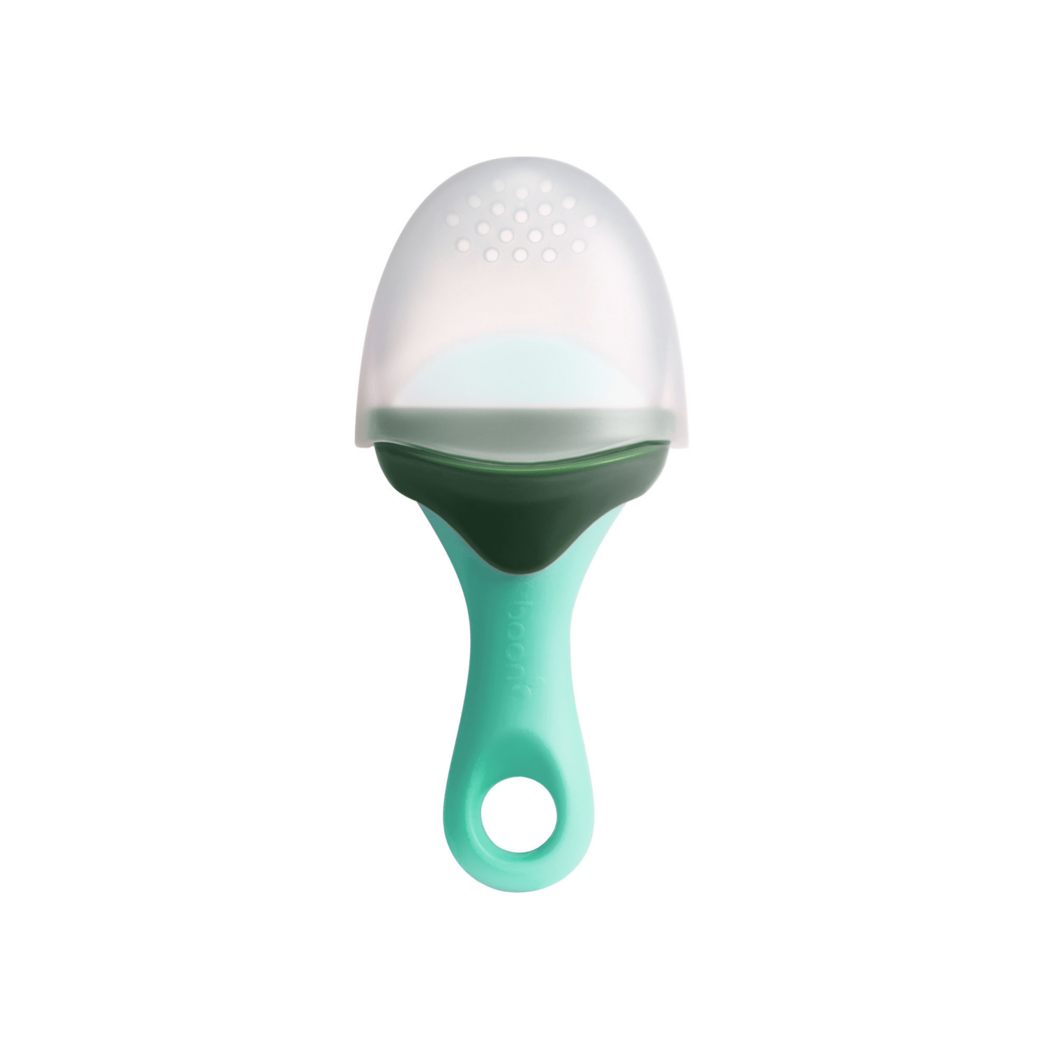 Boon Pulp Silicone Baby Food Feeder - Safe Teething & Self-Feeding Tool for Infants - Perfect for Fruits, Veggies & Purees at Home or On-the-Go