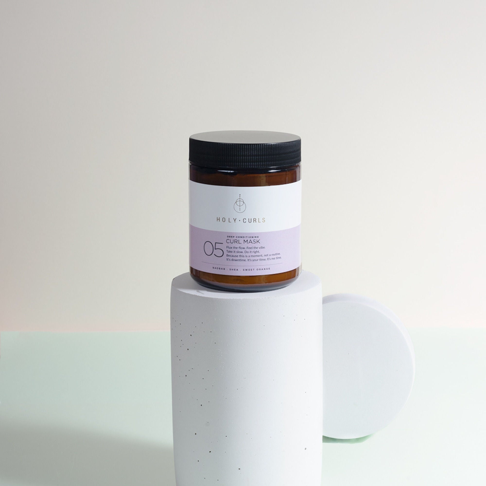 Holy Curls Deep Conditioning Hair Mask for Curly Hair - Intense Hydration & Repair for Dry, Damaged Curls - Perfect for Salon-Quality At-Home Hair Care