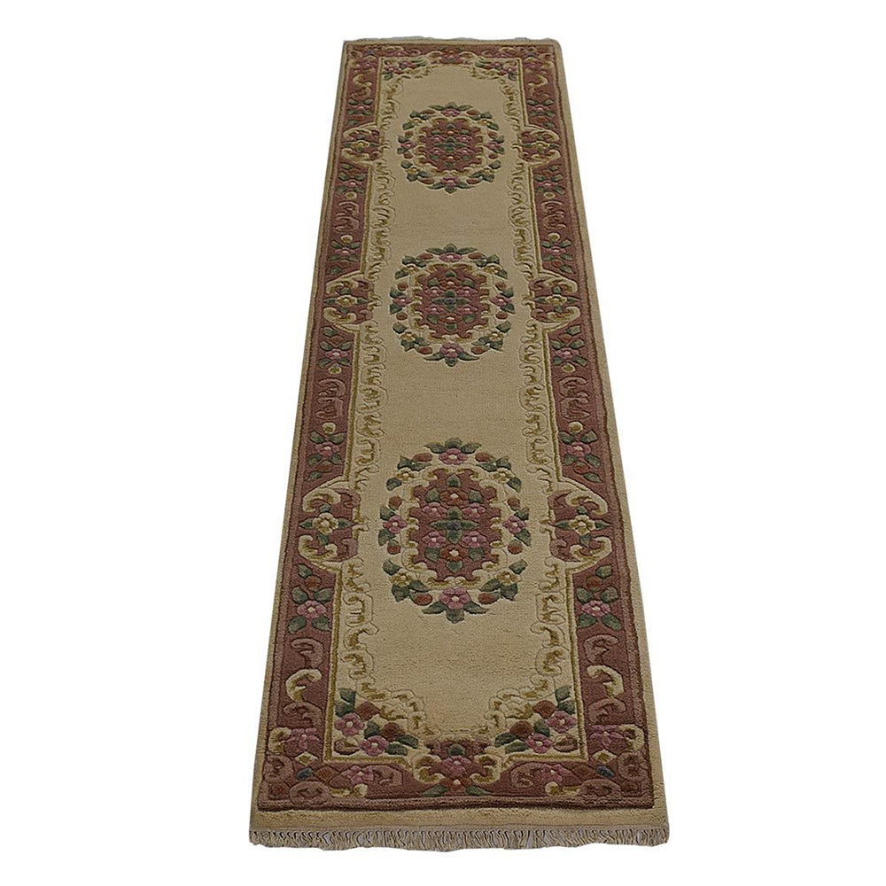 Handmade Sultan Aras Hand-Knotted Wool Rug - Traditional Persian Design for Living Room, Bedroom & Home Decor