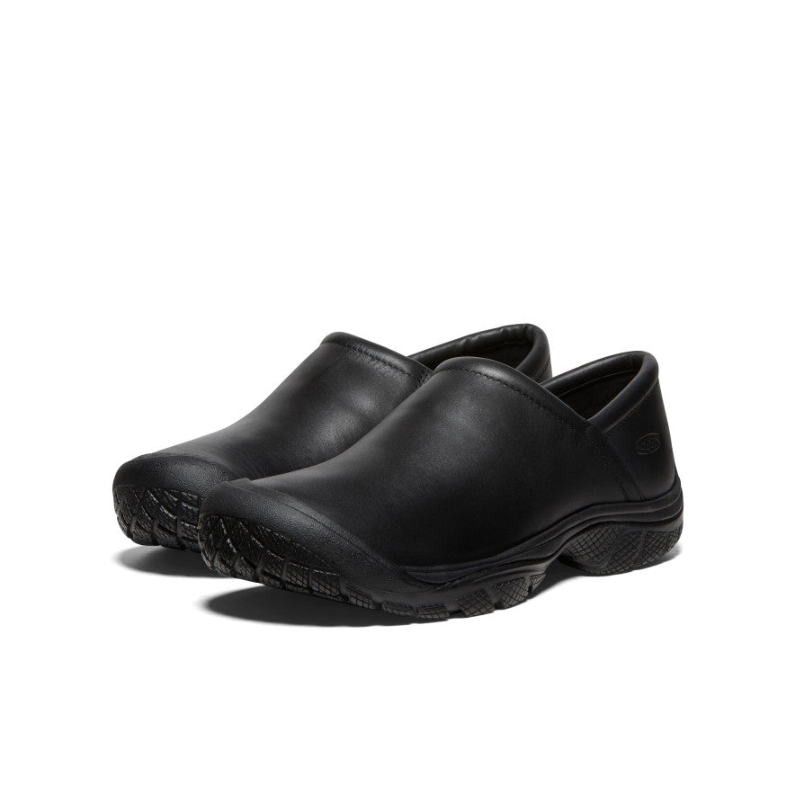 Men's PTC Slip On II Comfortable Loafers - Black Casual Shoes for Walking, Office & Travel | Lightweight & Breathable Slip-On Sneakers