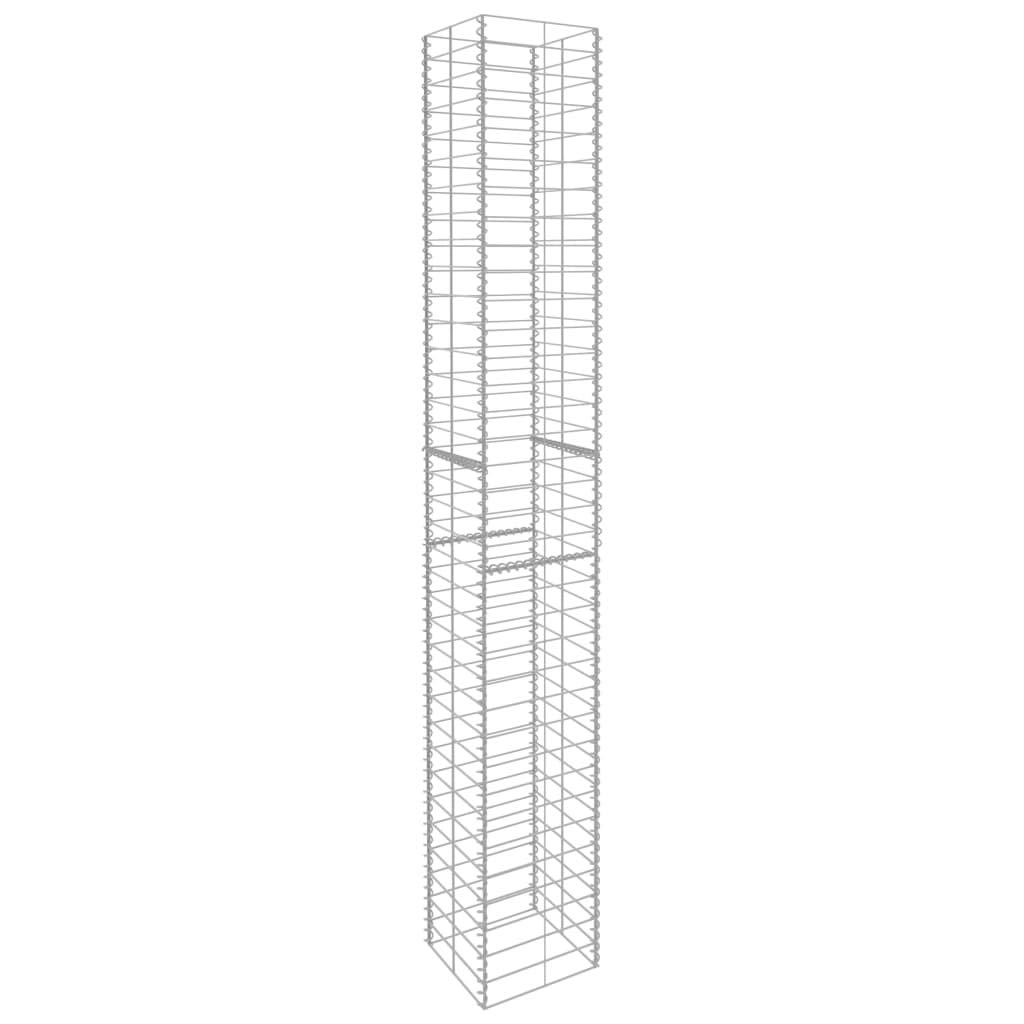 Galvanized Steel Gabion Baskets - 3 Pack (9.8
