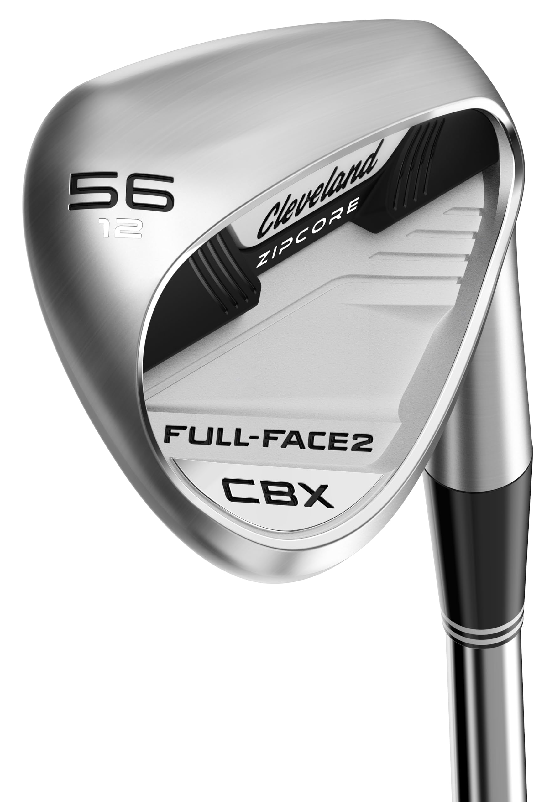 Cleveland Golf 2023 CBX Full-Face 2 Wedge Right Hand 50° 12° Bounce Graphite Wedge - Chrome Finish | Perfect for Short Game Precision, Bunker Shots & Approach Play