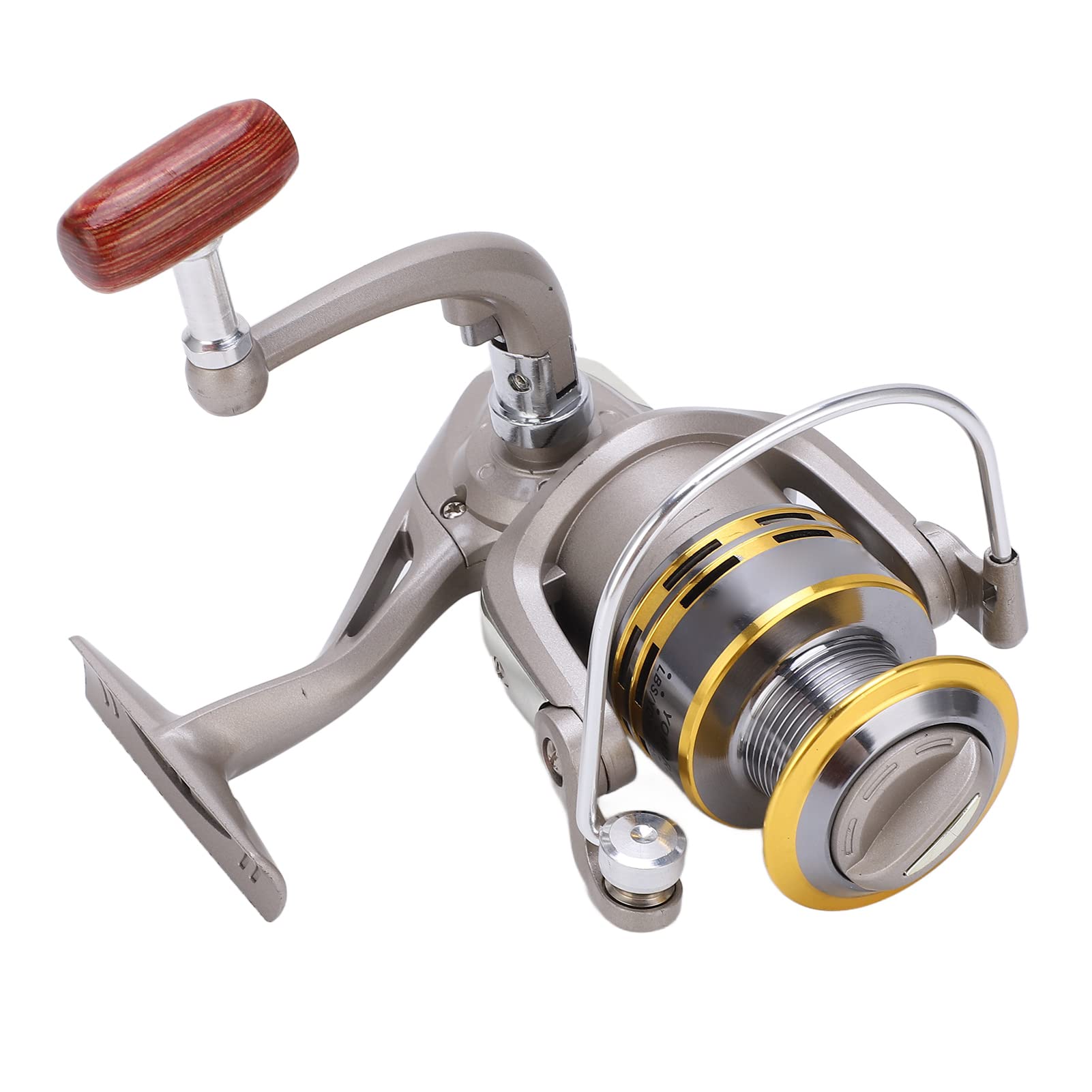 BuyWeek GS4000 Metal Spinning Fishing Reel - Smooth & Powerful Saltwater Fishing Gear for Surf, Pier & Offshore Angling | Durable Aluminum Body with Precision Gear System