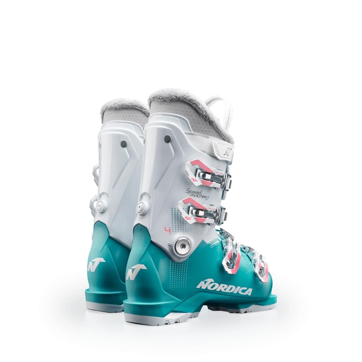 Nordica Speedmachine J4 Kids Alpine Ski Boots - High-Performance Skiing Boots for Young Athletes | Perfect for Downhill Racing & Freestyle Skiing