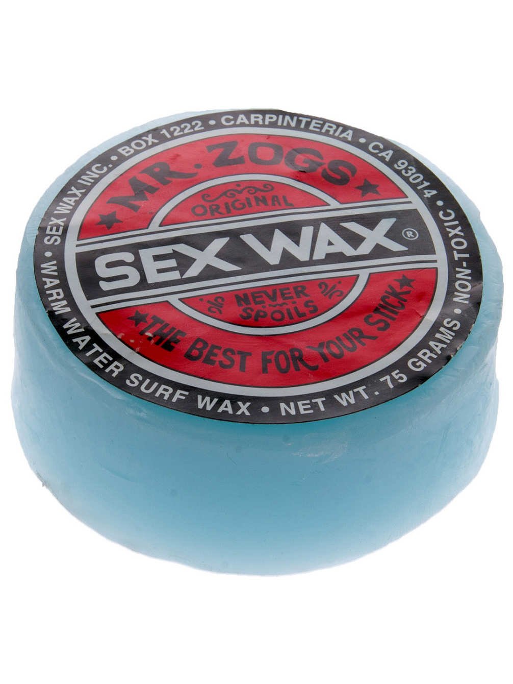 Premium Sex Wax Surf Wax - Warm Blue Formula for Enhanced Grip & Performance - Ideal for Surfing, Bodyboarding & Water Sports in Cold to Warm Conditions