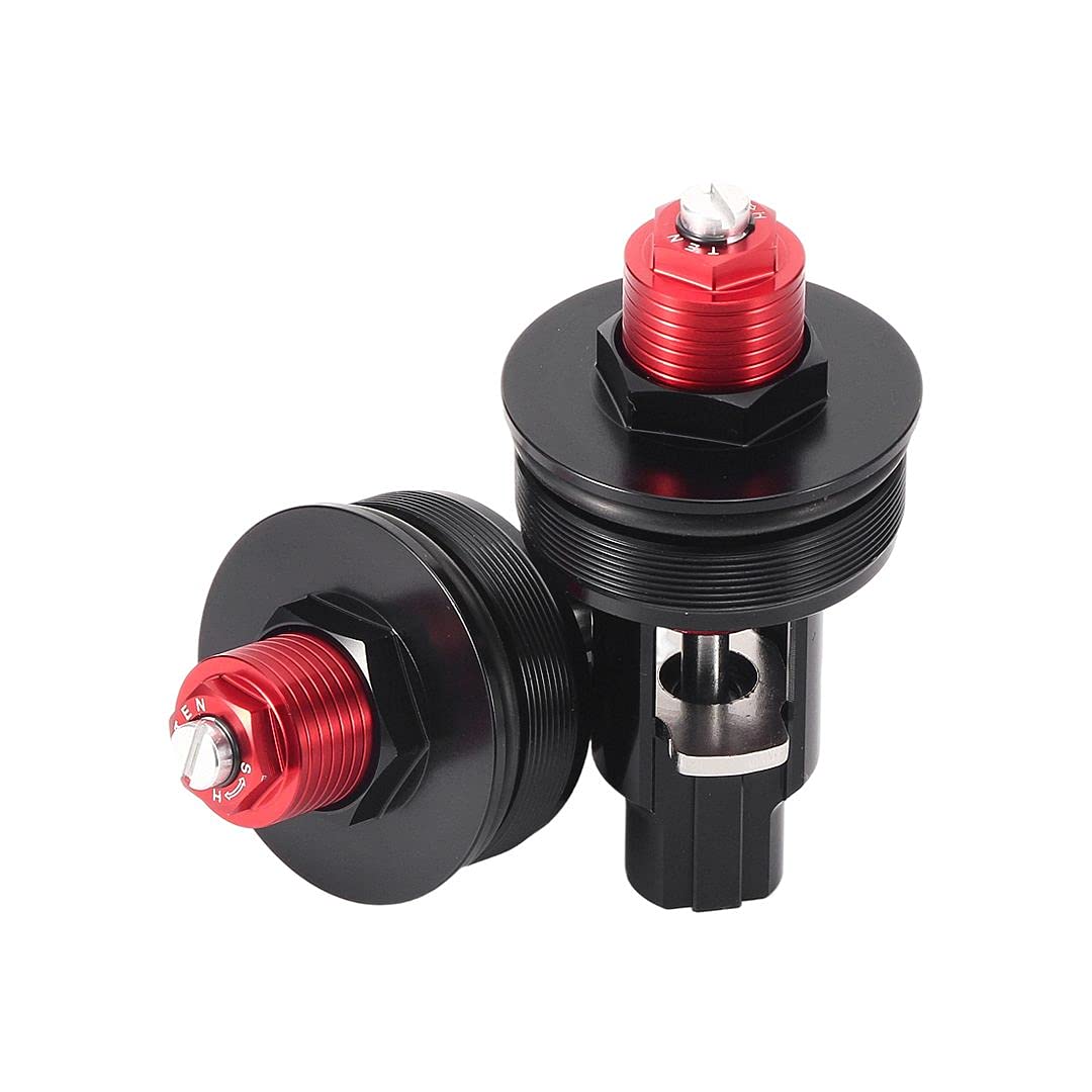 Yamaha YZF R1 Adjustable Fork Caps (2004-2006) - Motorcycle Upgrade for Better Handling