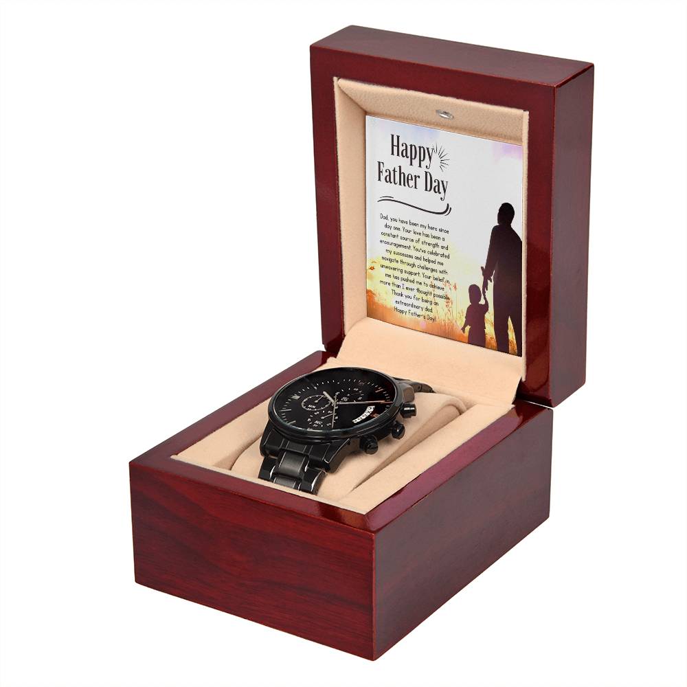 Best Father's Day Watch Gift for Dad from Son or Daughter - Stylish & Durable Timepiece for Everyday Wear & Special Occasions