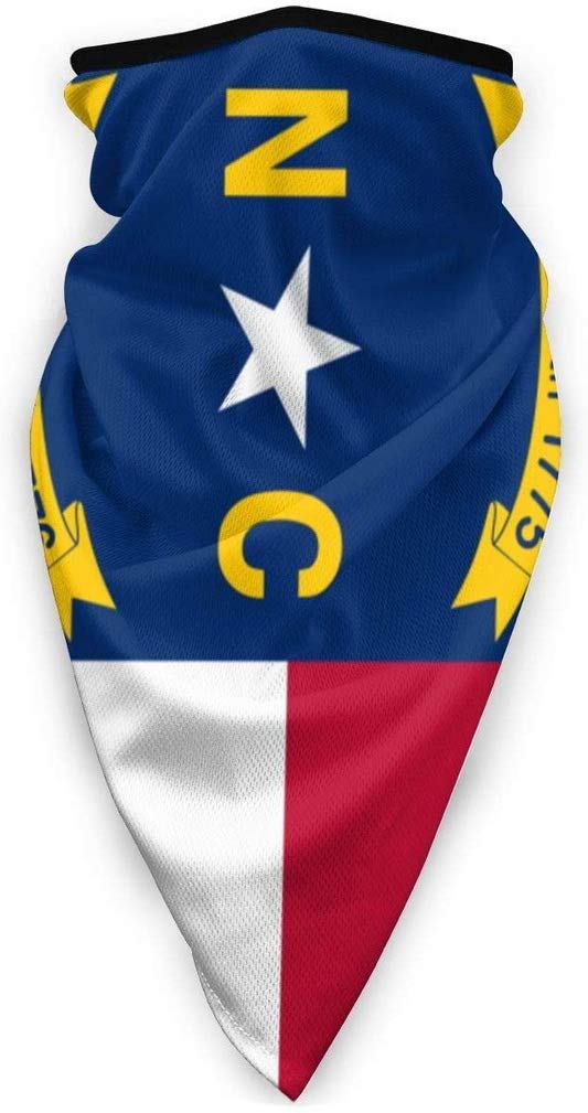 South Carolina Flag Bandana Face Mask - Windproof Sports Mask for Skiing, Cycling & Outdoor Activities - Reusable Scarf for Men & Women - Perfect for Hiking, Running & Cold Weather Protection