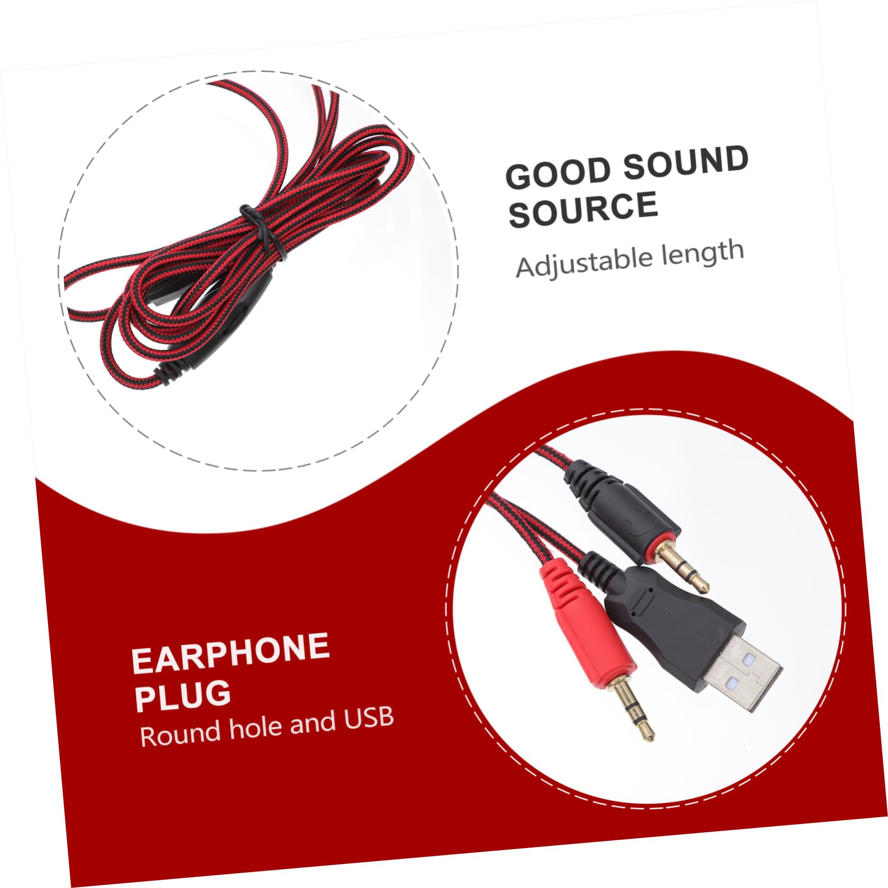 Homoyoyo Noise Cancelling Gaming Headset - Wired Over-Ear Headphones with Mic for PC, Laptop & Phone - Perfect for Gaming, Music & Online Meetings