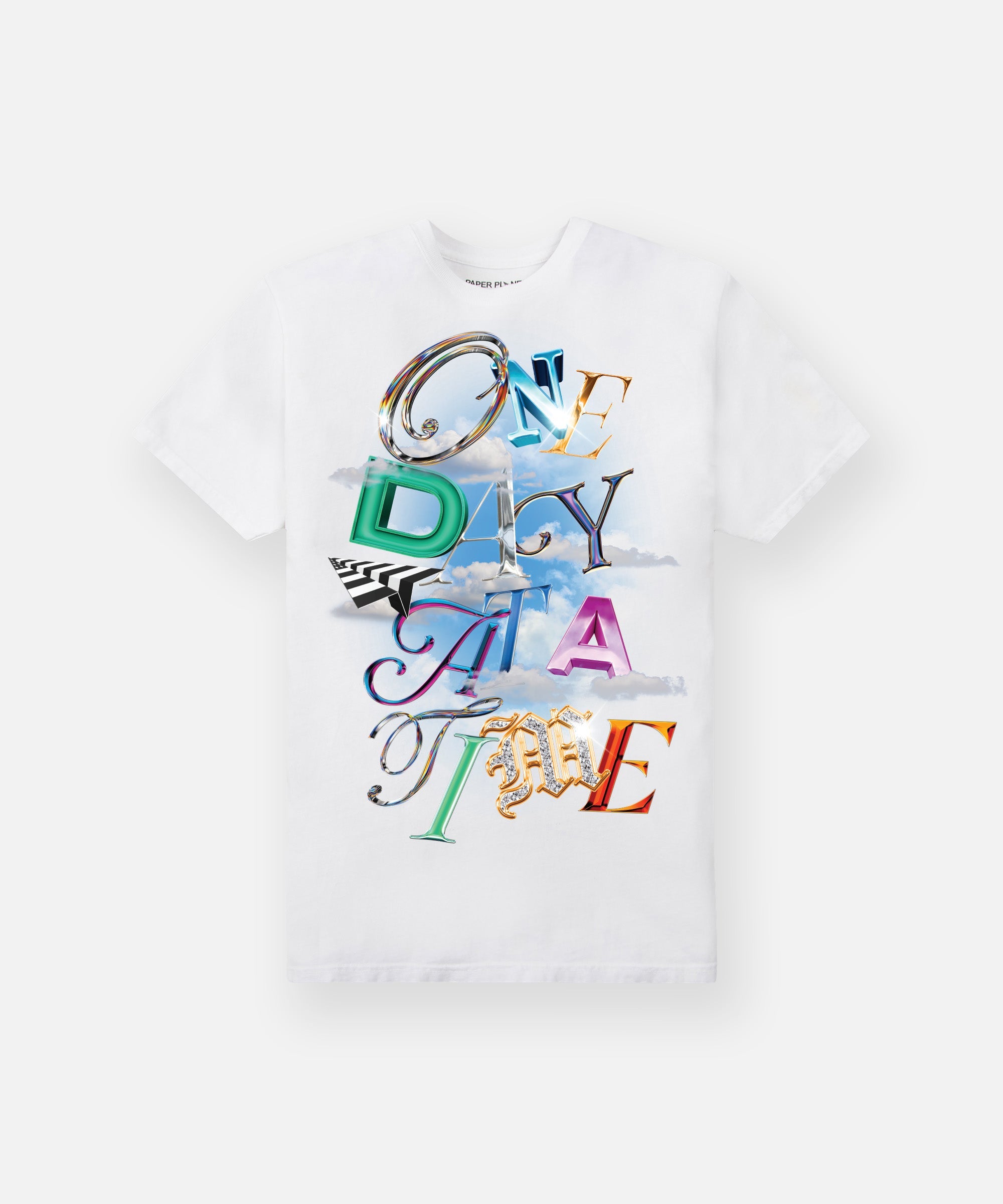 PAPER PLANES One Day At A Time T-Shirt - Comfortable Cotton Tee for Casual Wear, Street Style & Everyday Outfits