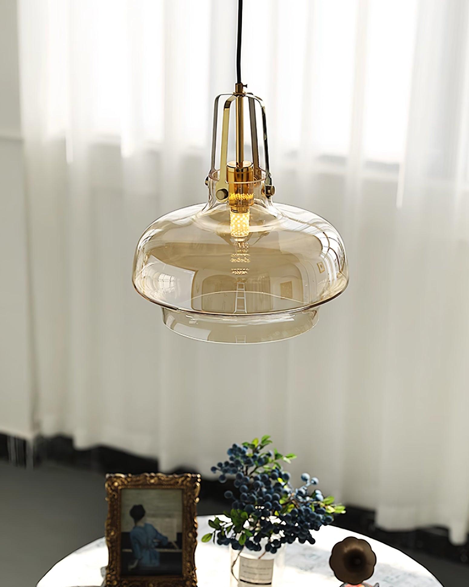 Millow Pendant Lamp - Modern Hanging Light Fixture for Kitchen Island, Dining Room & Bedroom | Energy Efficient LED Ceiling Light with Adjustable Height
