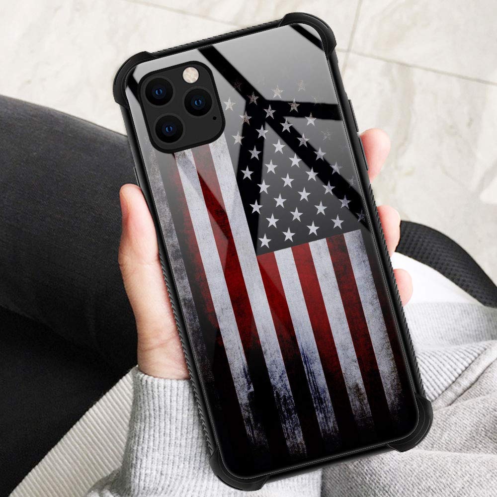 Military-Grade Shockproof iPhone 13 Case with Anti-Scratch Protection | Old Flag Design | Perfect for Outdoor Adventures, Travel & Daily Use