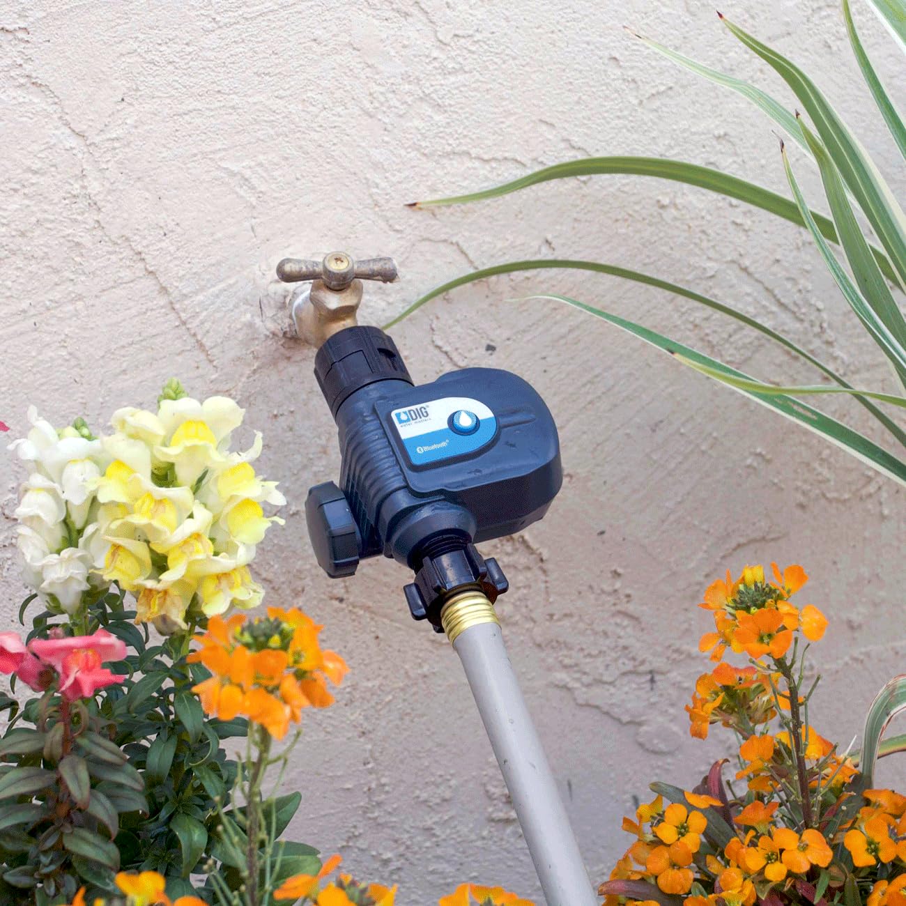 DIG Bohe-BT Smart Bluetooth Hose Timer - Wireless Irrigation Controller for Garden, Lawn & Plant Watering Automation | Save Water with Efficient Smart Scheduling