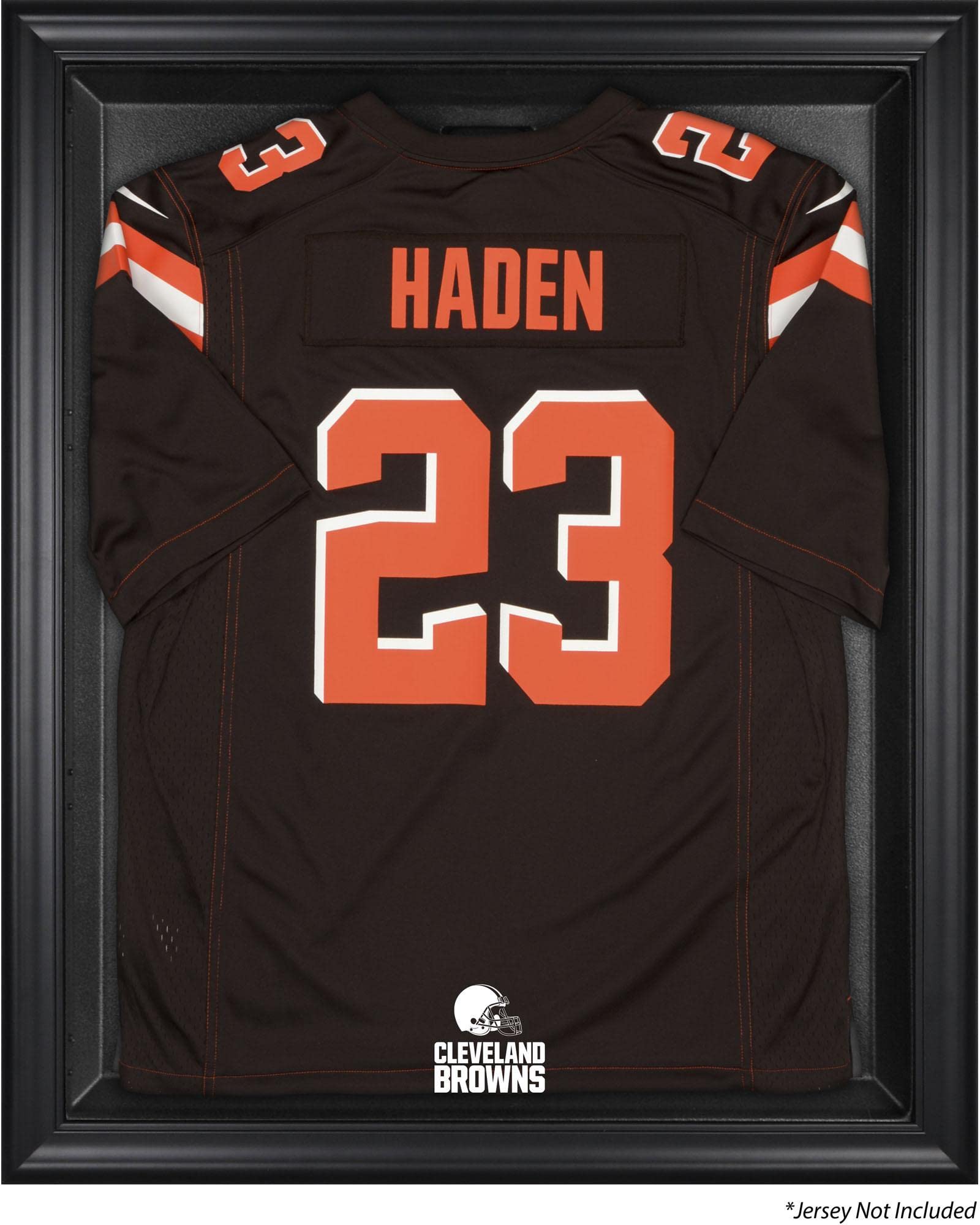 Cleveland Browns Framed Football Jersey Display Case - Premium Brown Jersey Shadow Box for Sports Memorabilia & Collectibles - Perfect Gift for NFL Fans & Sports Enthusiasts - Ideal for Home, Office, Man Cave & Game Room Decor - Great for Showcasing Autographed Jerseys & Memorabilia Collections - Display Your Pride in Style for Game Days, Tailgating & Fan Gatherings