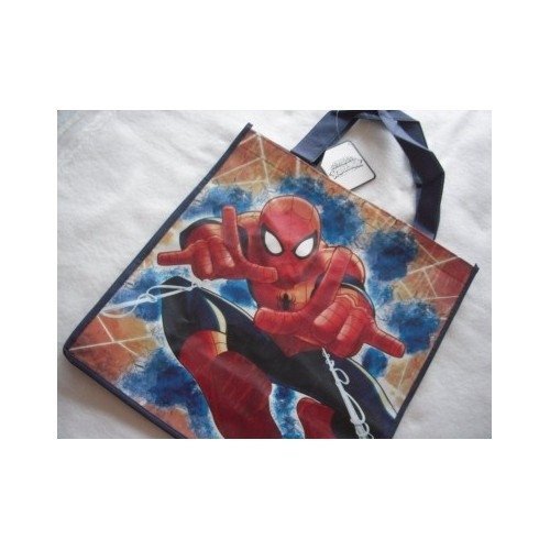 Spider-Man Reusable Grocery Tote Bag - Eco-Friendly Shopping Bag for Groceries, Beach, Gym & Daily Use - Marvel Superhero Design