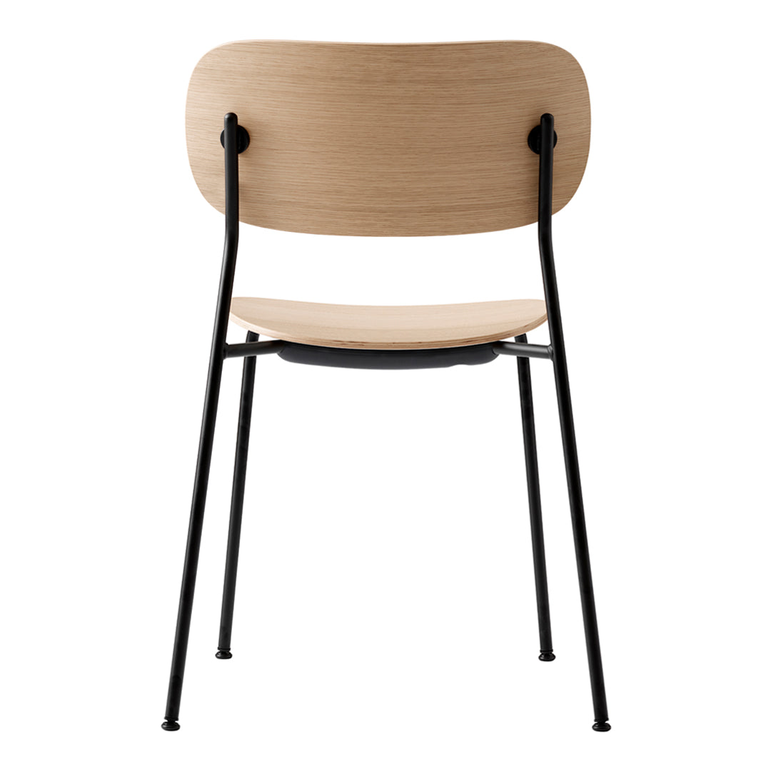 Co Dining Chair - Stackable Modern Kitchen & Dining Room Chair for Home & Restaurant Use