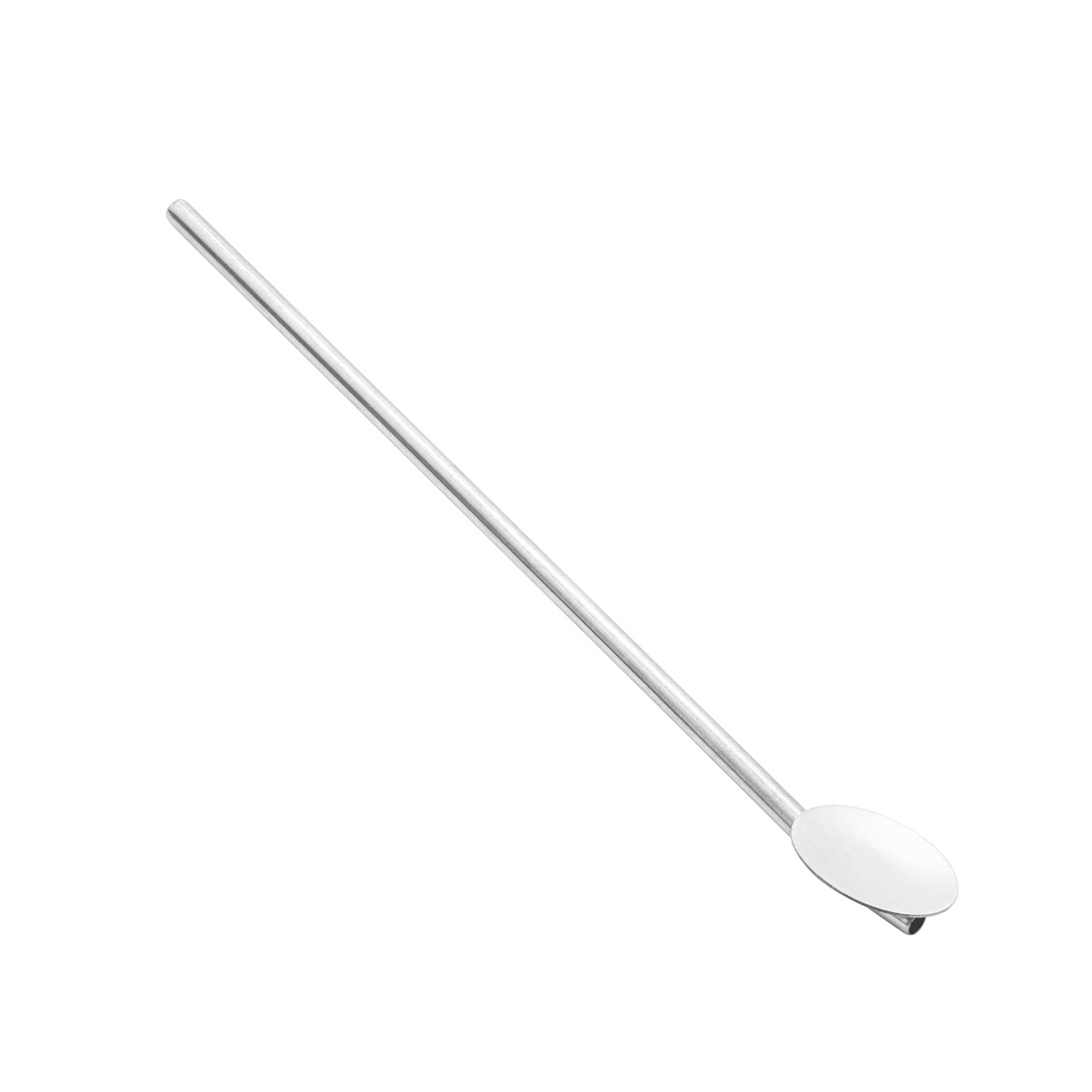 Premium Stainless Steel Julep Spoon Straws - 7.5 Inch, Set of 2 - Perfect for Mint Juleps, Cocktails & Iced Drinks - Bar & Home Entertaining Essential