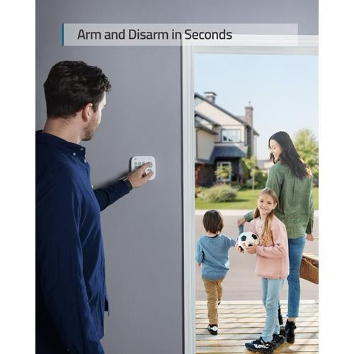 Steelmate 5-Piece Car Security Alarm System Kit - Wireless Anti-Theft Protection for Vehicles, Home & Office Use
