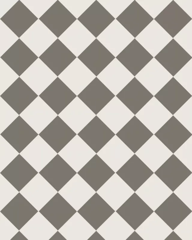 Klinker Schackrutigt 10x10 cm Dark Gray/White Winckelmans Granite Tile - Perfect for Kitchen Backsplash & Bathroom Flooring