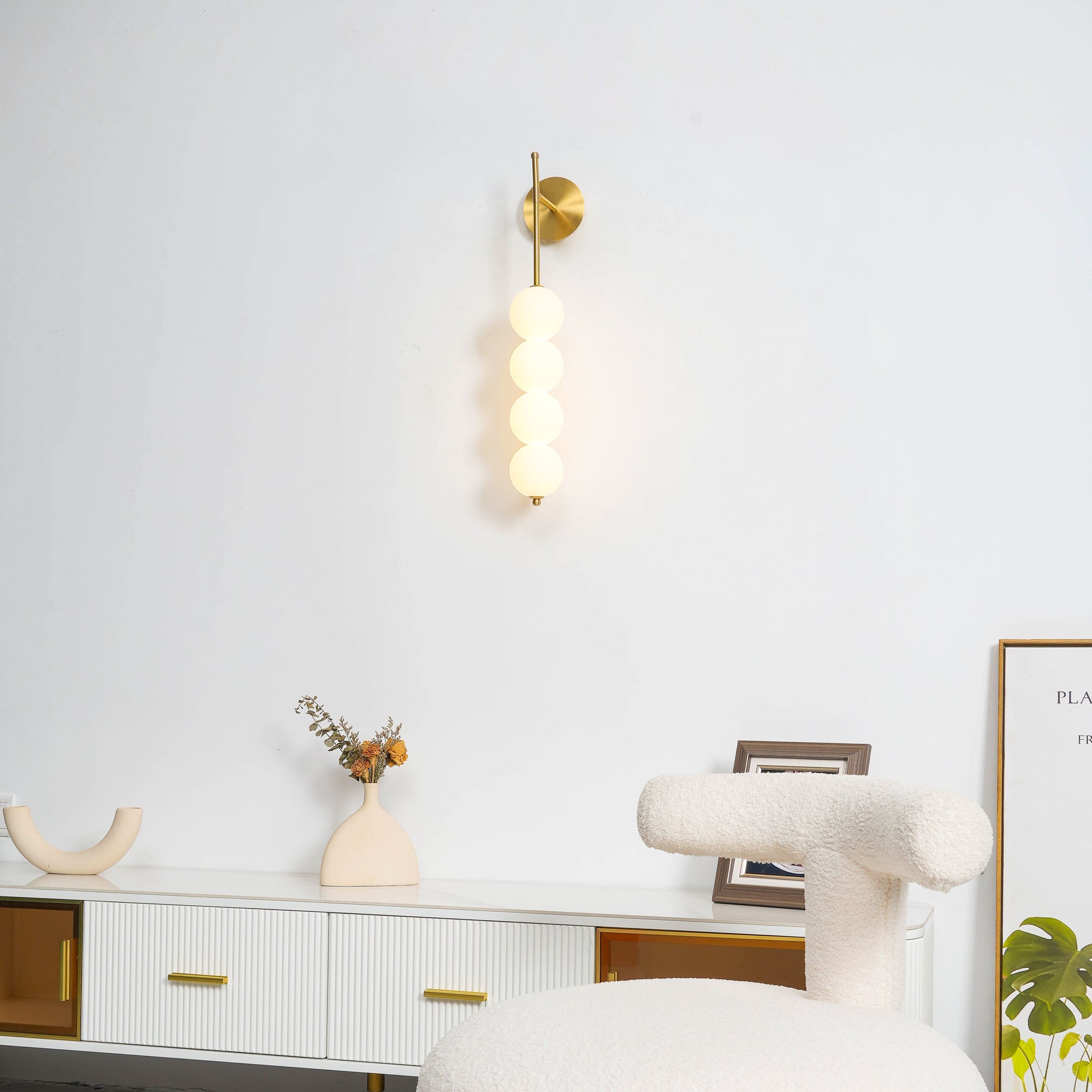 Candied Haws Wall Lamp - Decorative Chinese Hawthorn Candy Light for Bedroom, Living Room, and Nursery Decor
