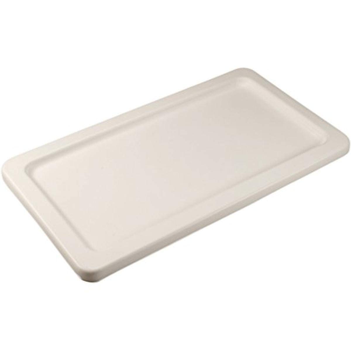 Remco 69125 PE White Transport & Storage Lid - Durable Plastic Container Cover for Food Storage, Moving Boxes & Organization