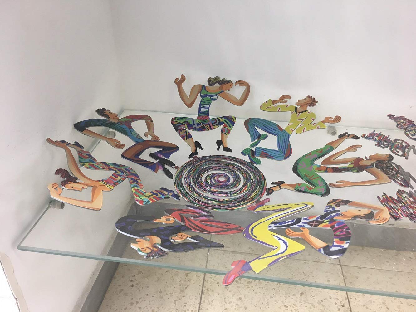 David Gerstein Decorative Wall Clocks - Laser Sublimation Printing, Modern Home & Office Decor, Unique Gift Idea for Housewarming & Holidays