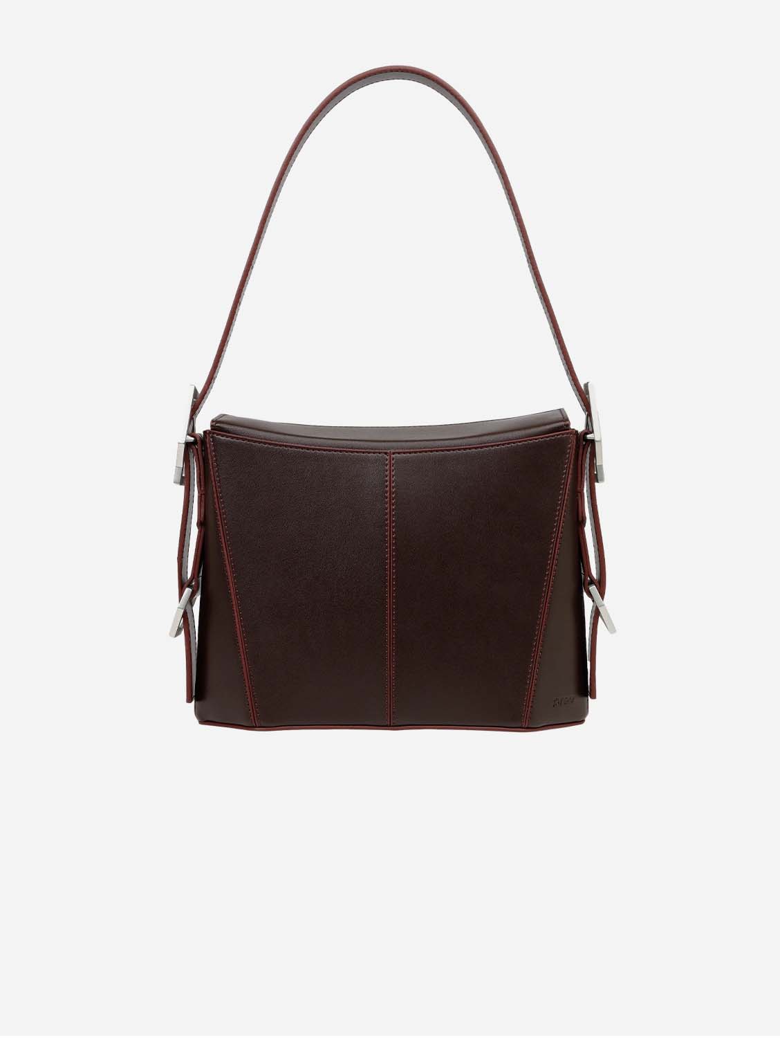 Kiara Vegan Apple Leather Shoulder Bag for Women - Eco-Friendly Brown Crossbody Purse | Perfect for Work, Travel & Everyday Use