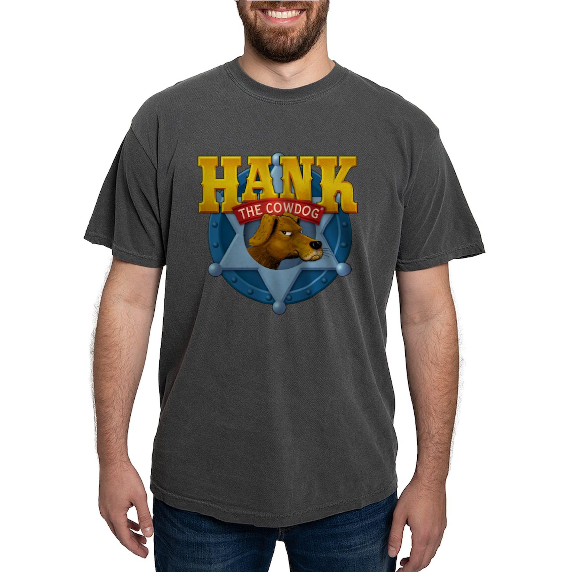 **Hank Logo T-Shirt for Men - Comfort Colors® Cotton Tee - Casual Wear & Graphic Apparel for Everyday Use**