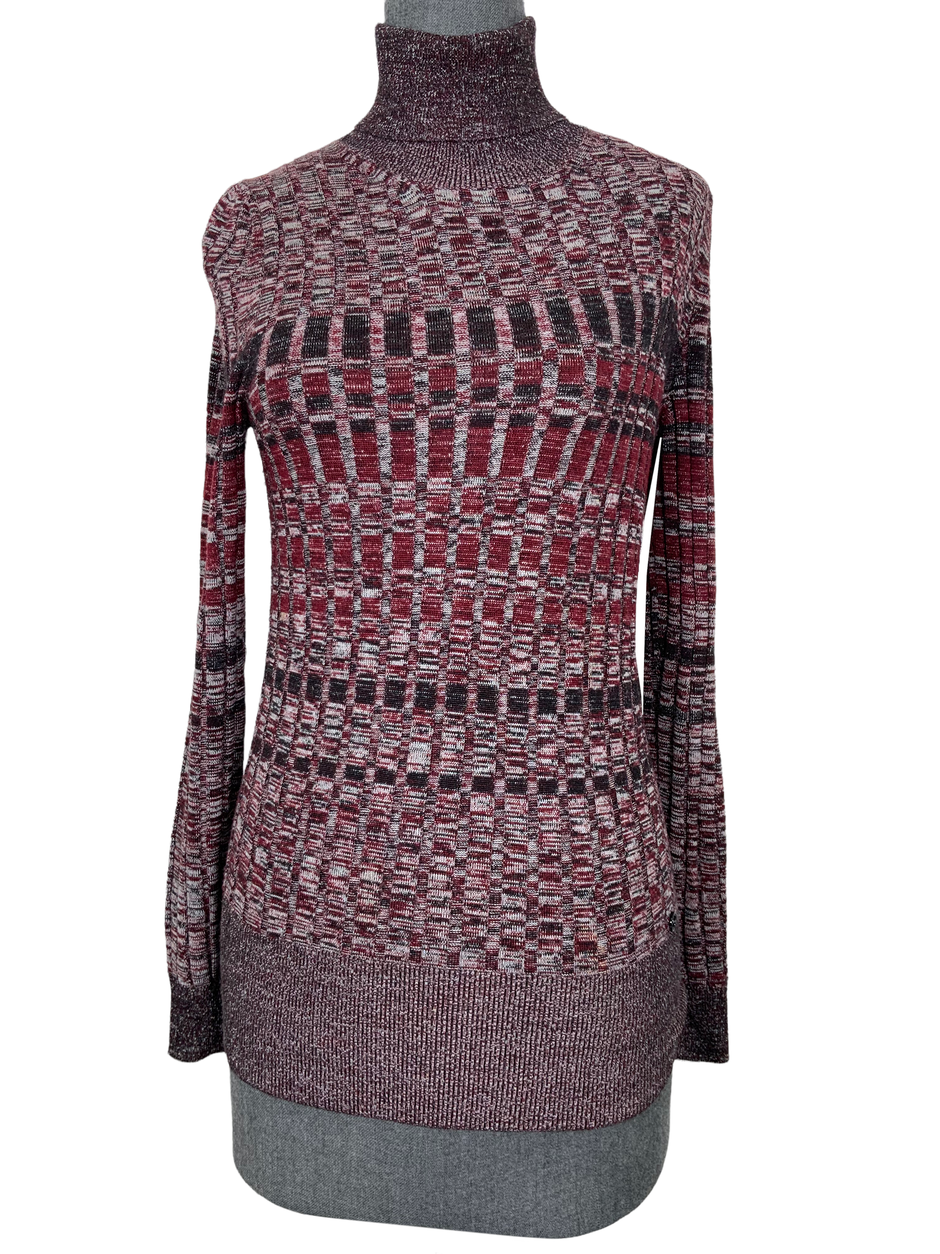 GUCCI Women's Black Turtleneck Sweater Size S - Soft Cashmere Winter Pullover for Casual & Office Wear