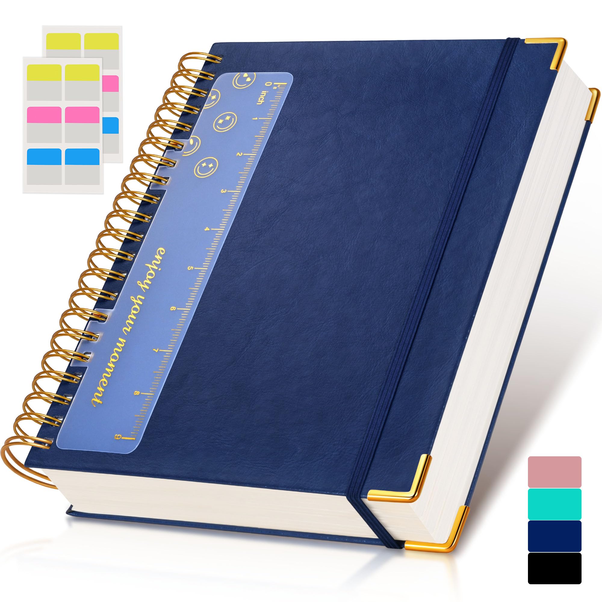 Premium Spiral Notebook Journal 8.5