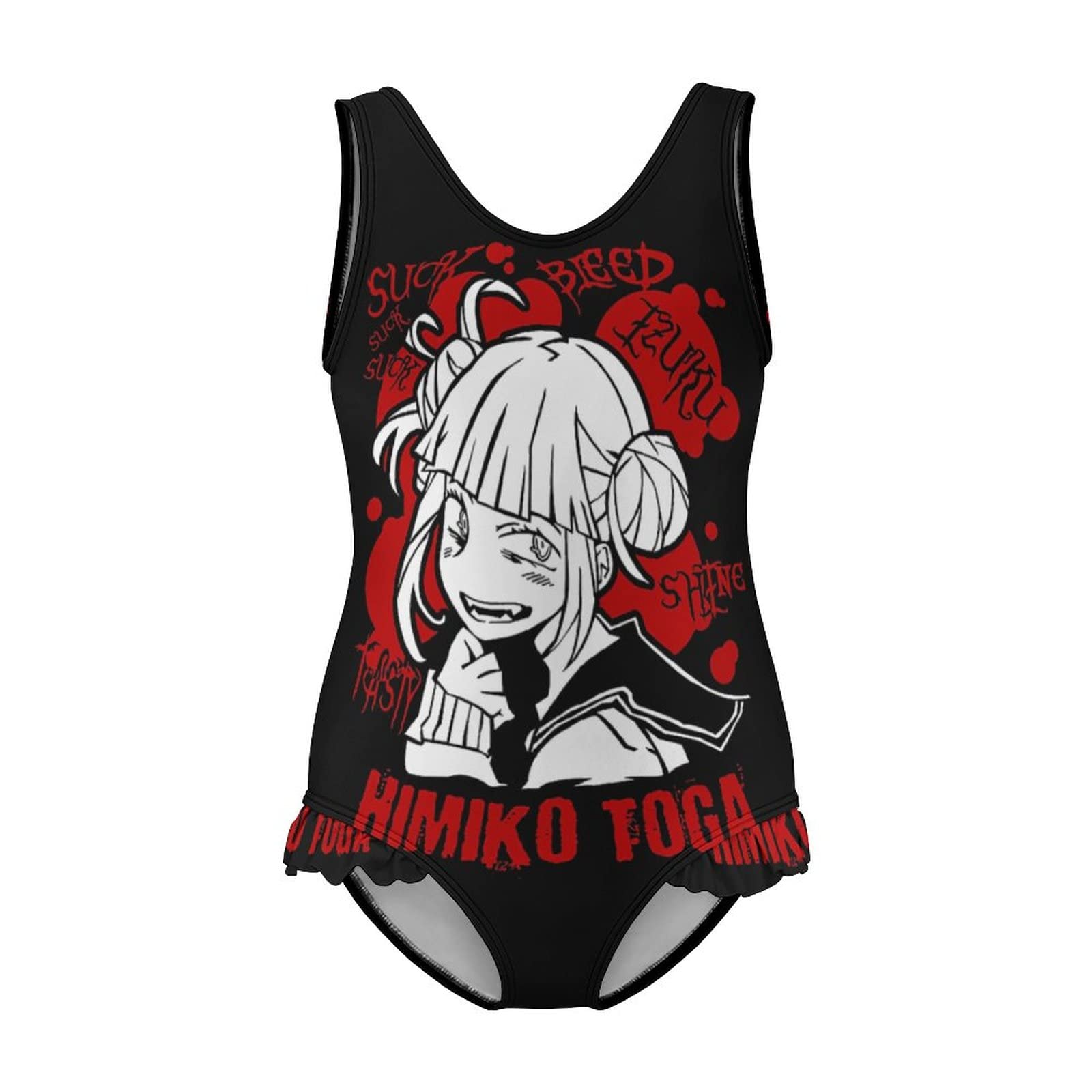 My Hero Academia Himiko Toga Anime Swimsuit for Women - Kawaii Style One Piece Bathing Suit | Cosplay, Pool Party, Beachwear, Anime Convention Outfit